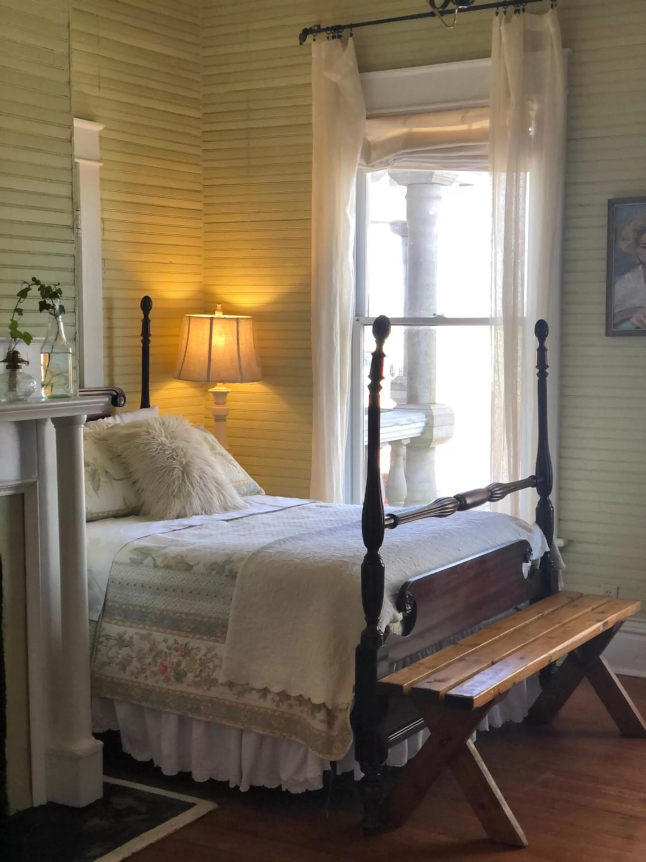 Bed in Belton Bed and Breakfast