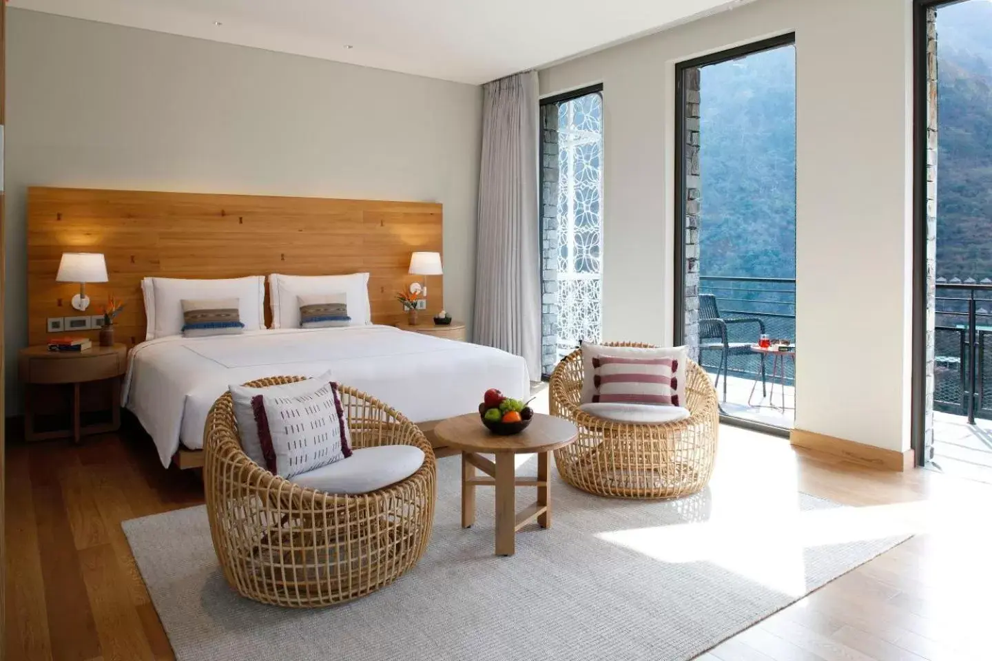 Bedroom in Taj Rishikesh Resort & Spa Uttarakhand