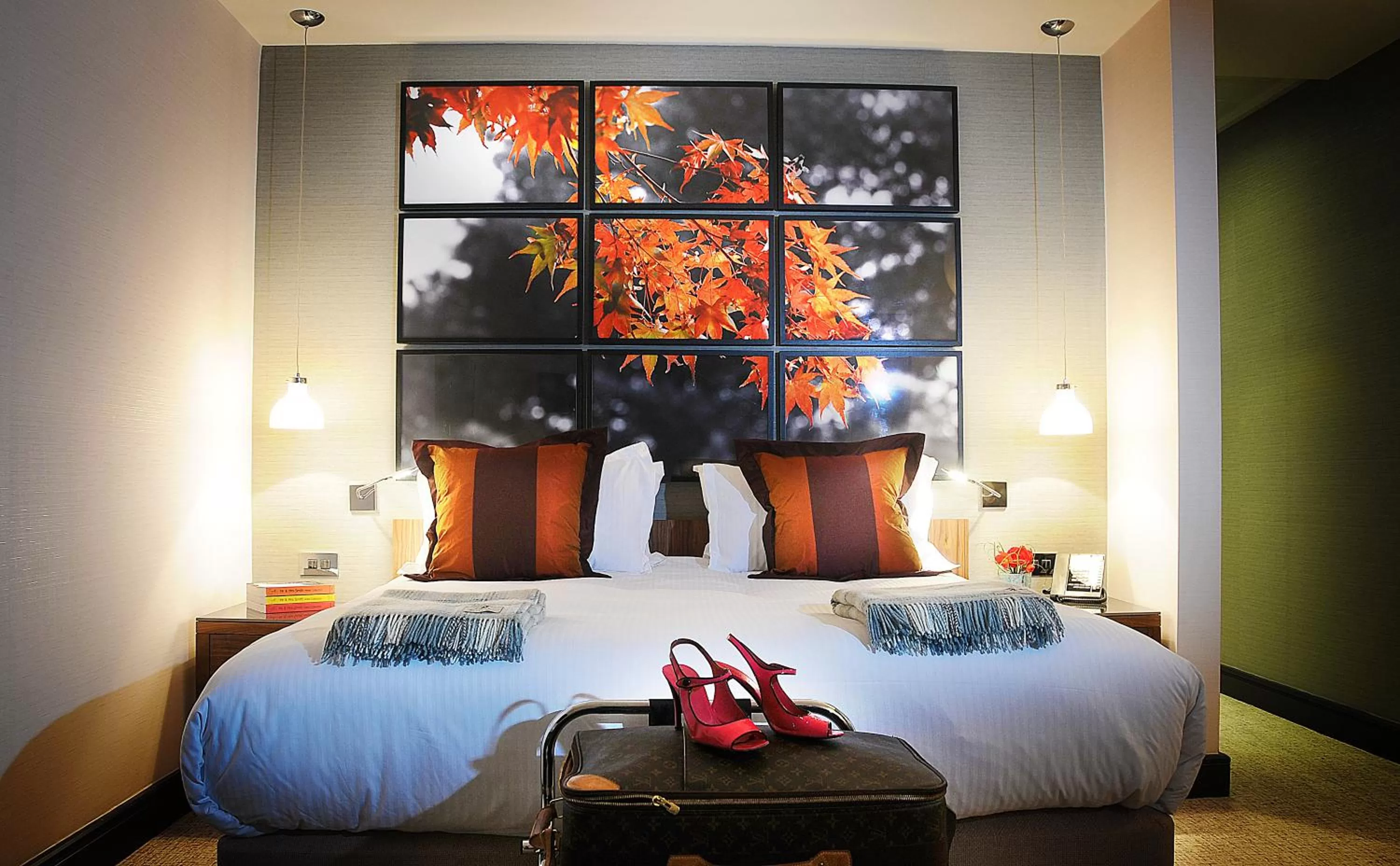 Bed in Stanley House Hotel & Spa