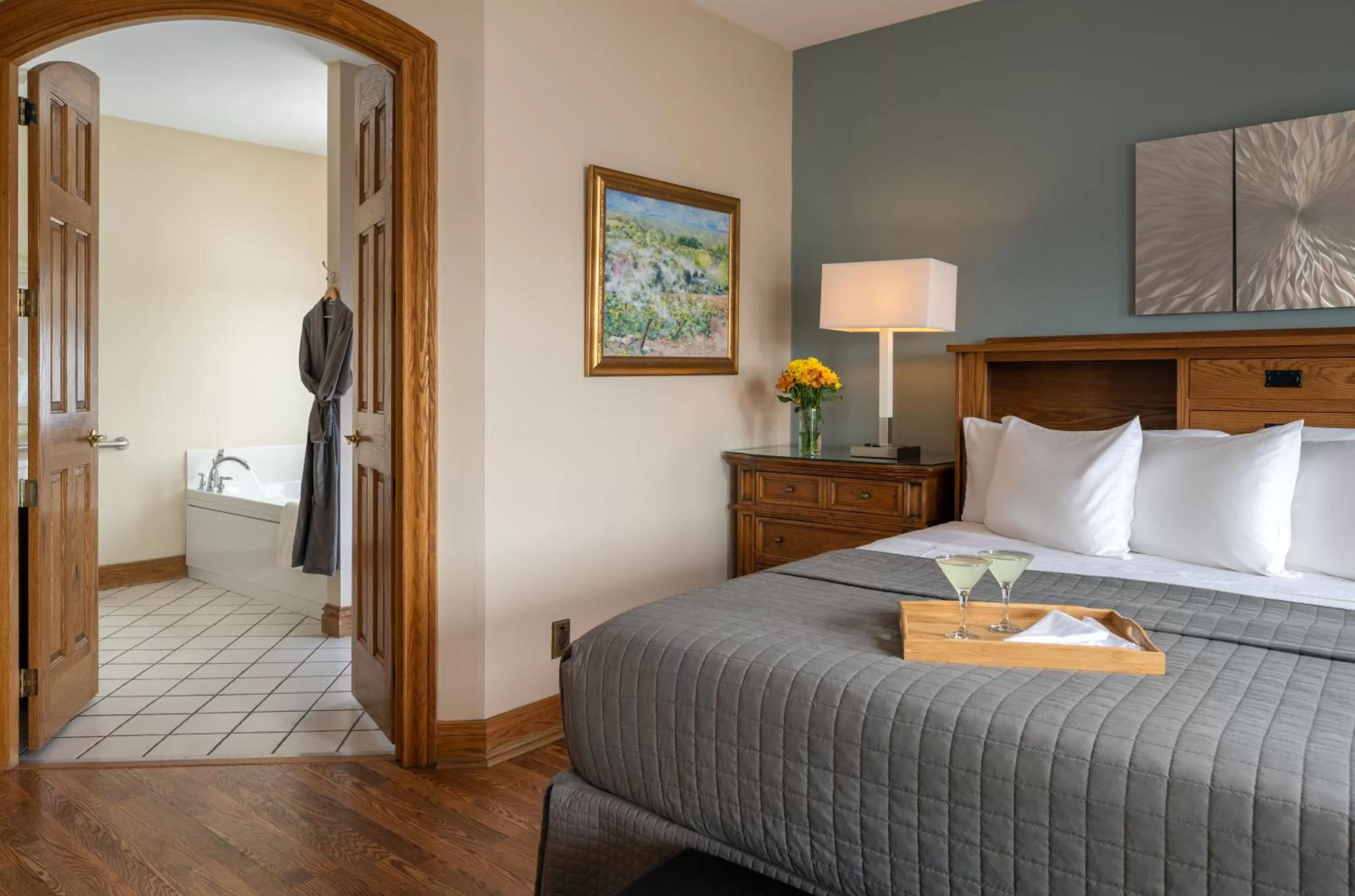 Bedroom in Hermann Hill