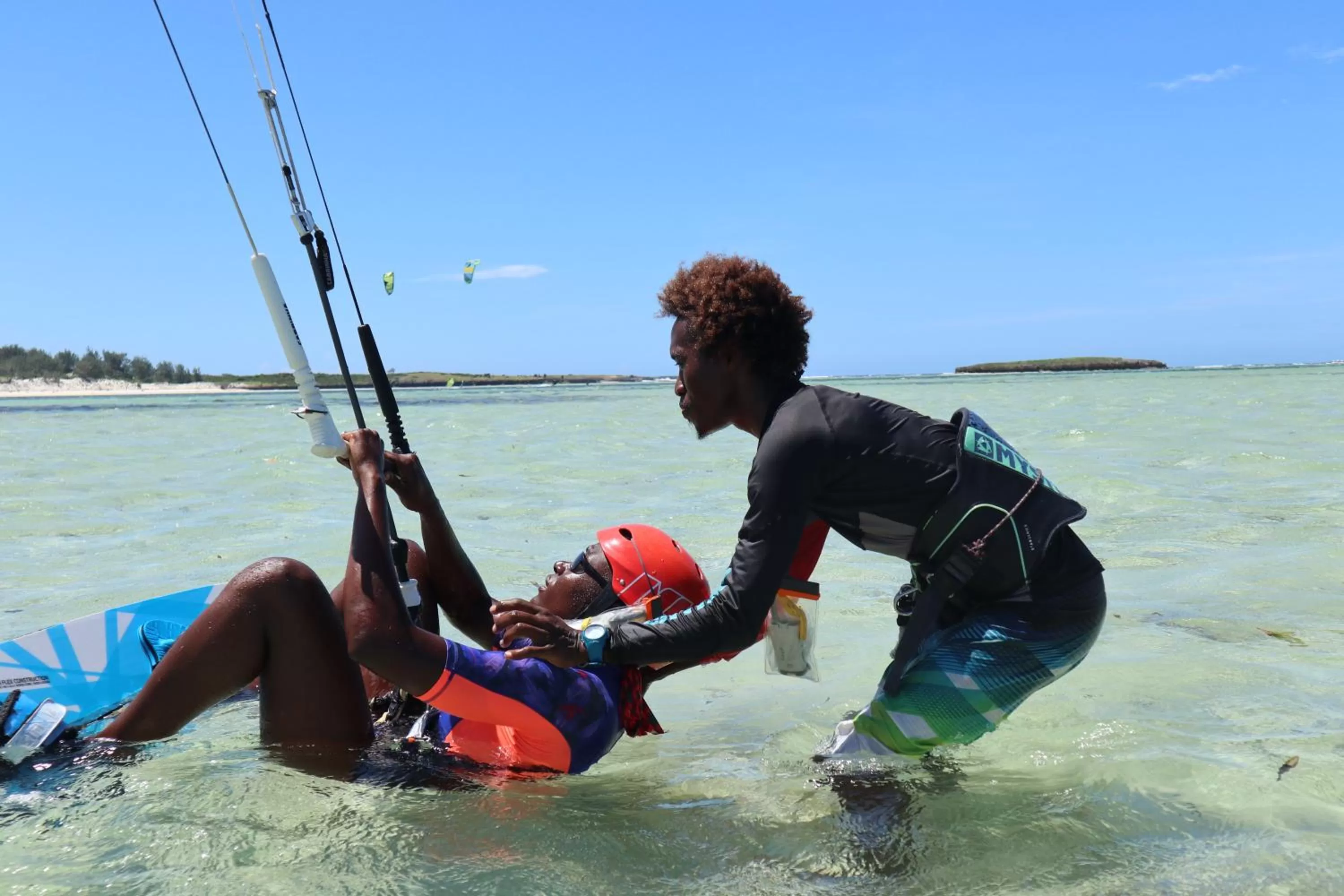 People in Ocean Lodge Kite & Windsurf