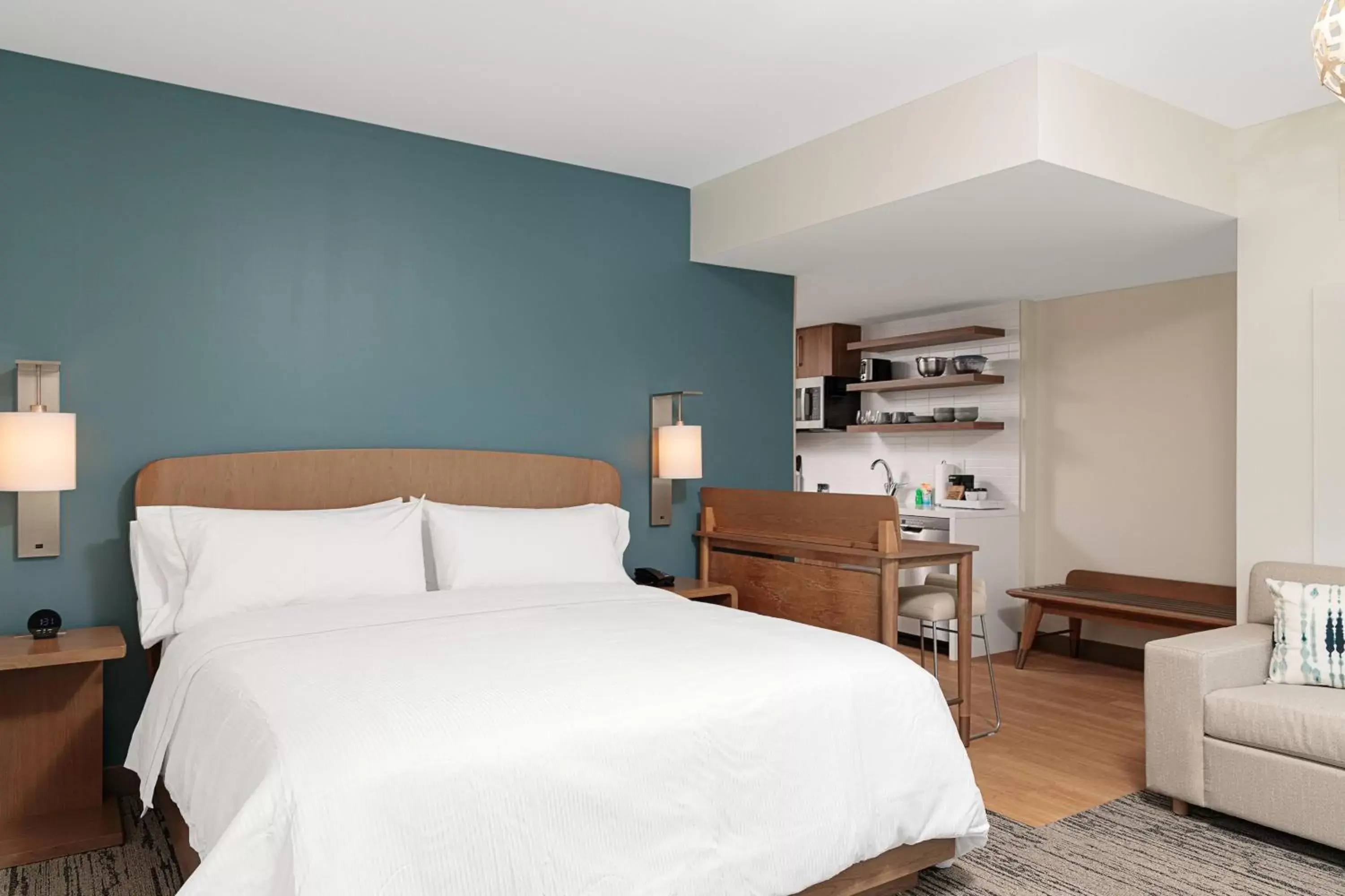 King Studio with Sofa Bed and City View in Element Nashville Vanderbilt West End King Studio with Sofa Bed and City View in Element Nashville Vanderbilt West End