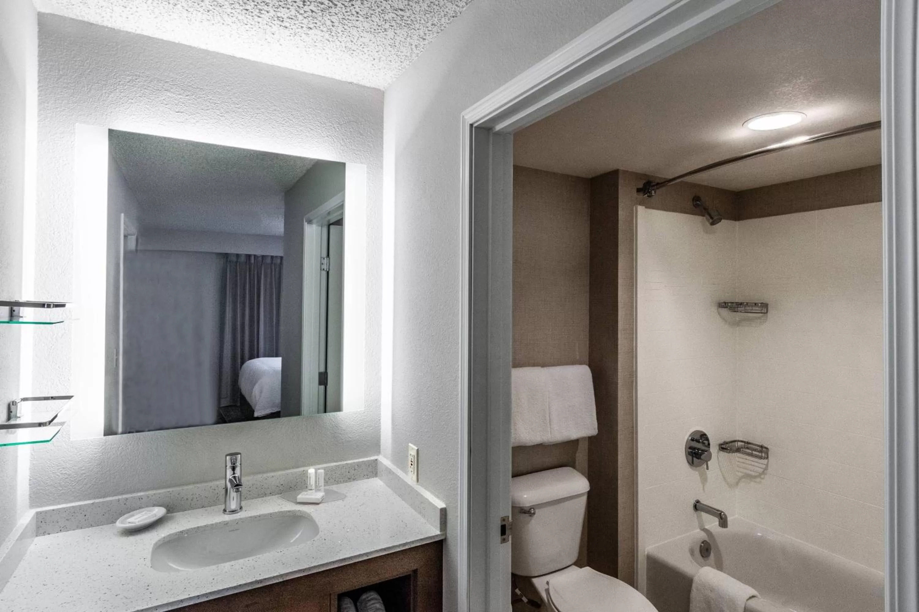 Bathroom in Residence Inn by Marriott Anchorage Midtown