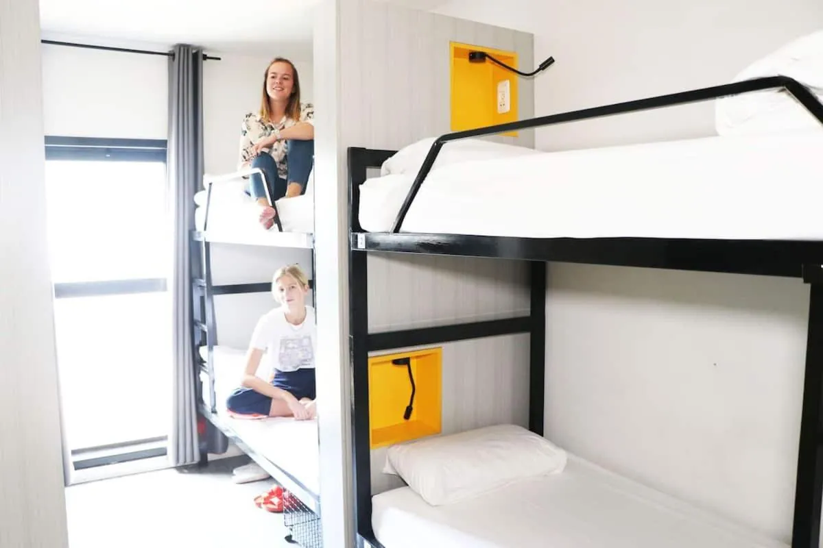 bunk bed, Bed in Cinema Hostel Jerusalem