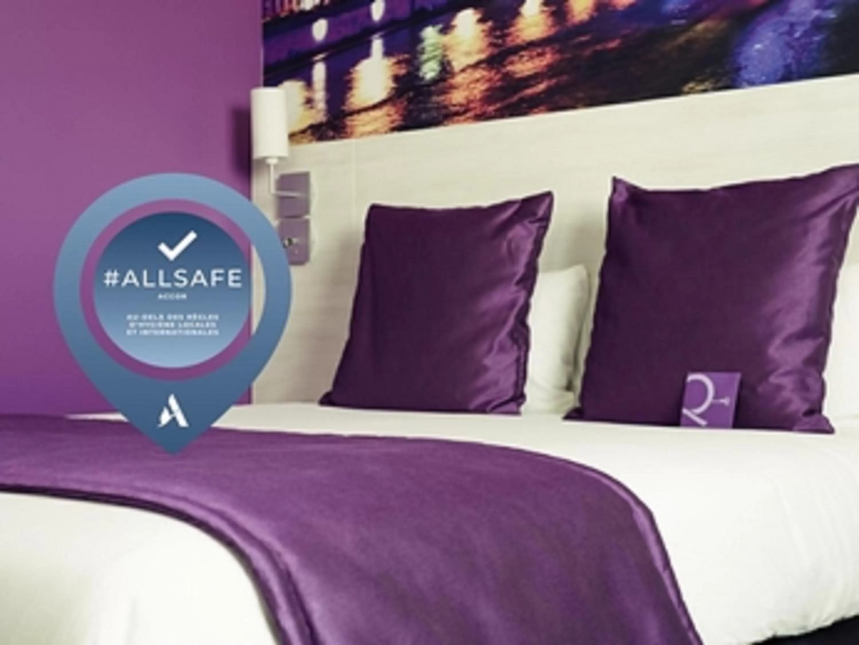 Bed in Hôtel Mercure Lyon Centre Charpennes Parc de la Tête d'Or