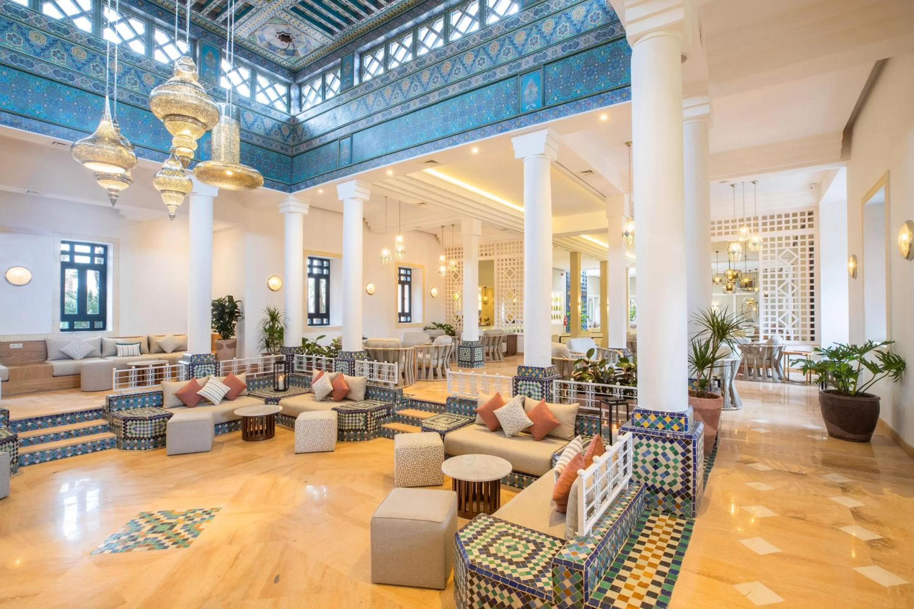 Lounge or bar in Sol Oasis Marrakech