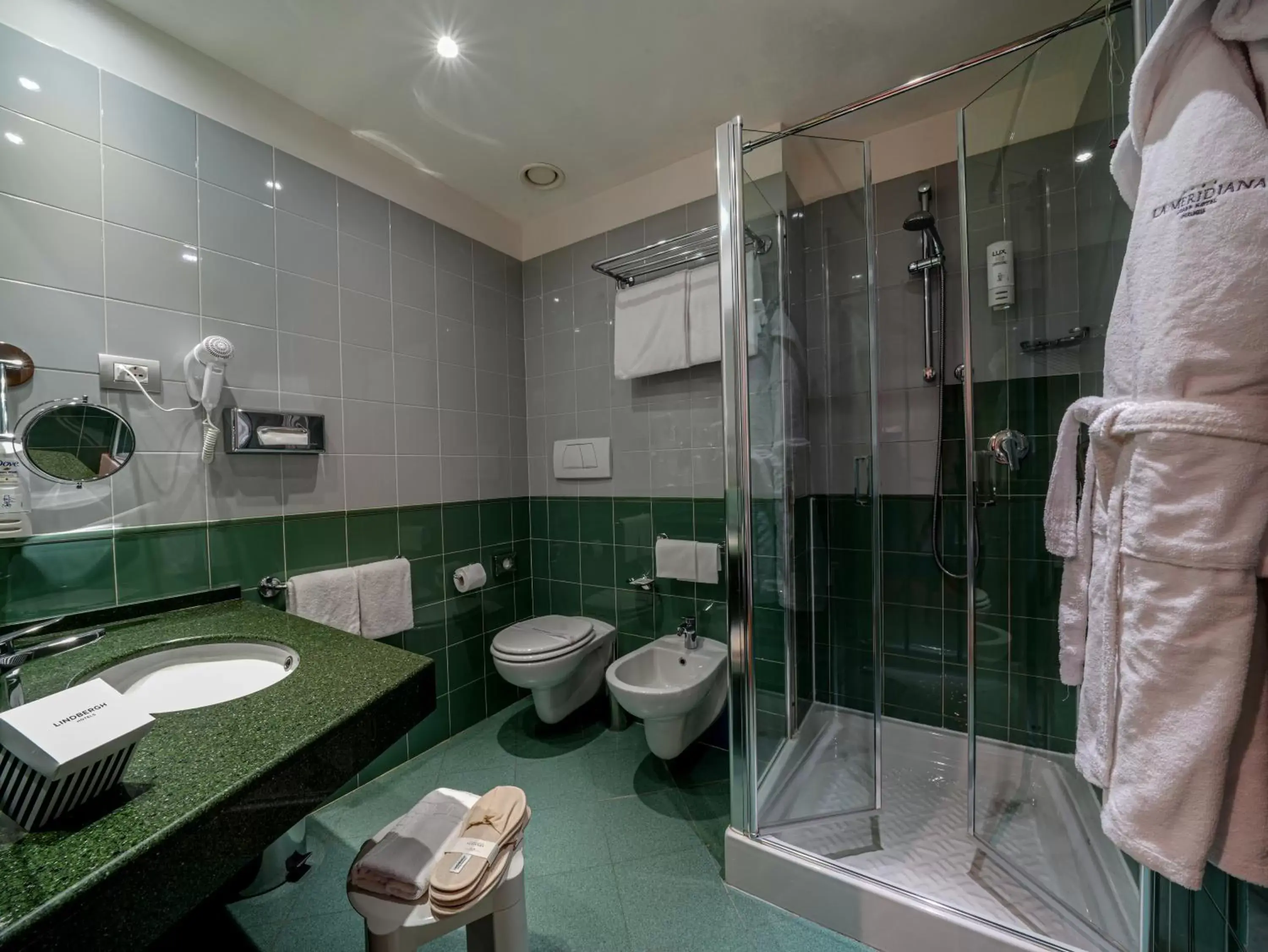 Bathroom in Hotel La Meridiana