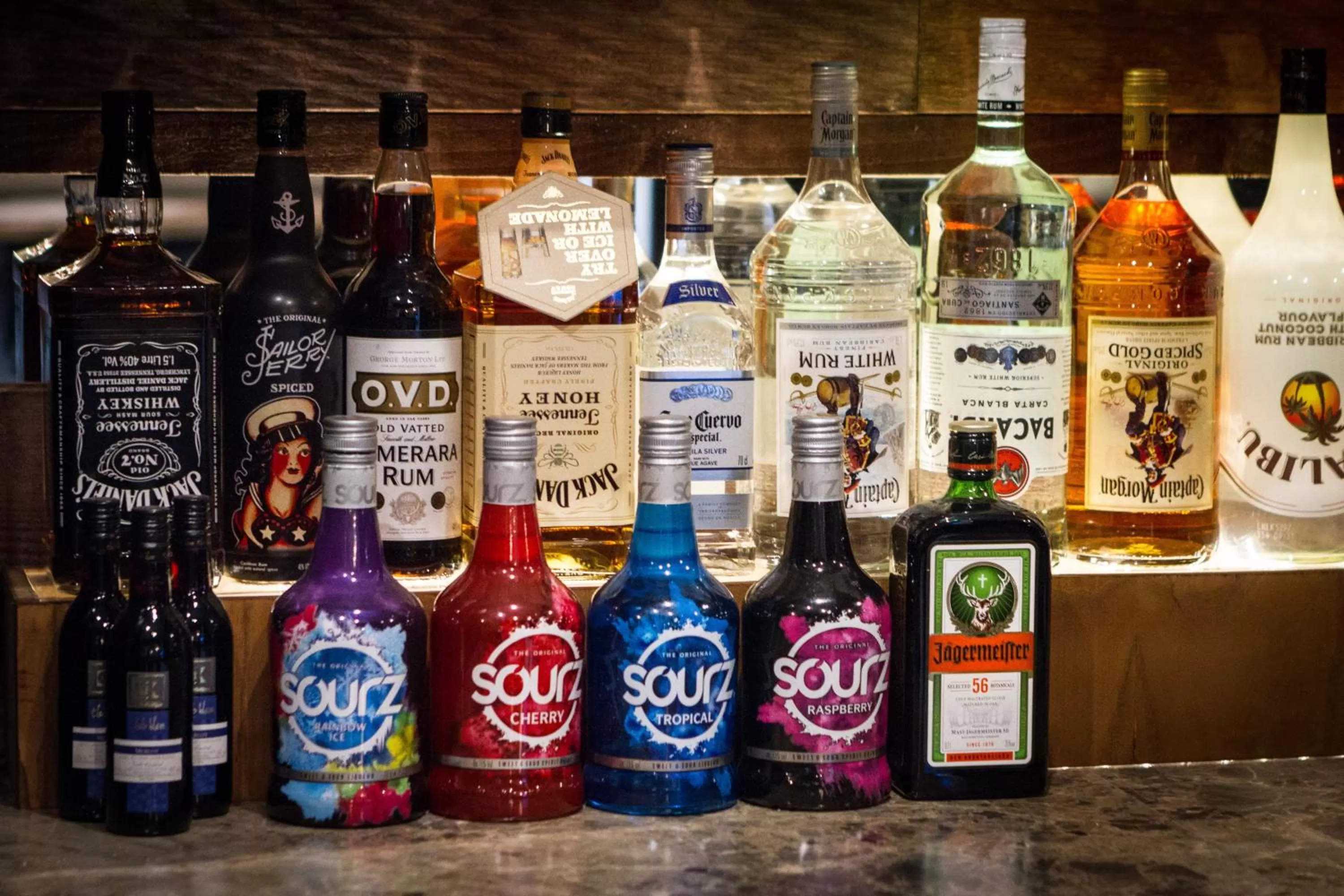 Alcoholic drinks in The Sandringham Court Hotel & Apartment Welcoming Large and Small Groups for 15 years