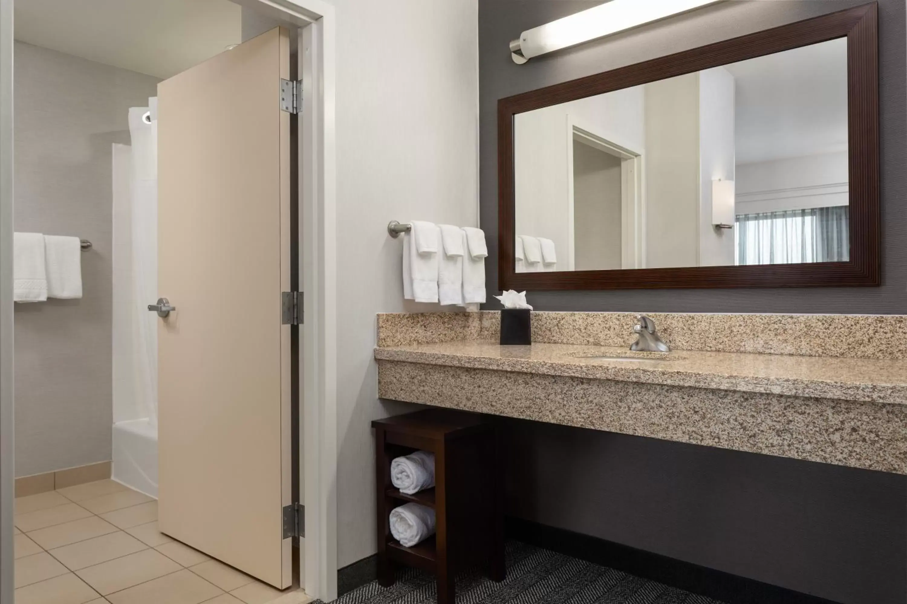 Bathroom in Courtyard Mankato Hotel & Event Center