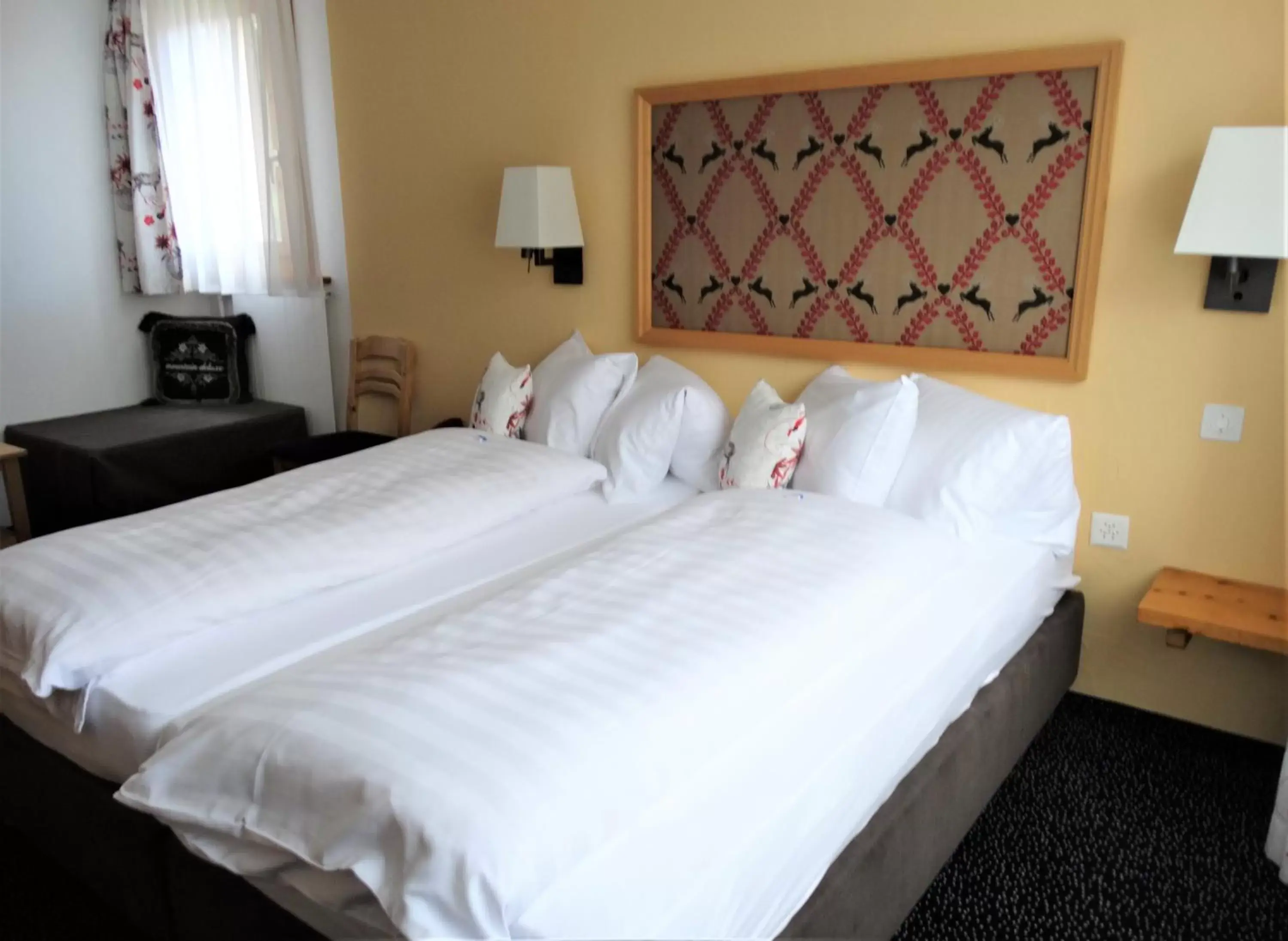 Standard Double Room in Hotel Bündnerhof