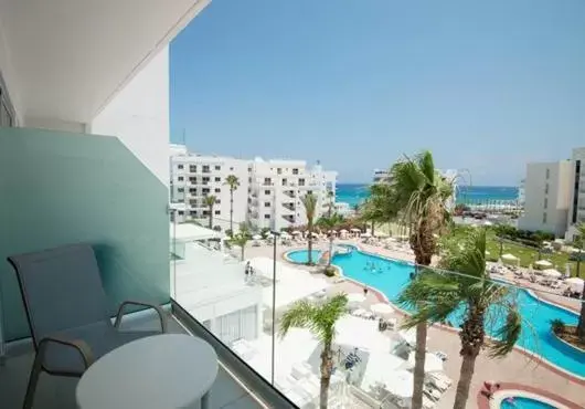 Pool View in Tsokkos Protaras Beach Hotel