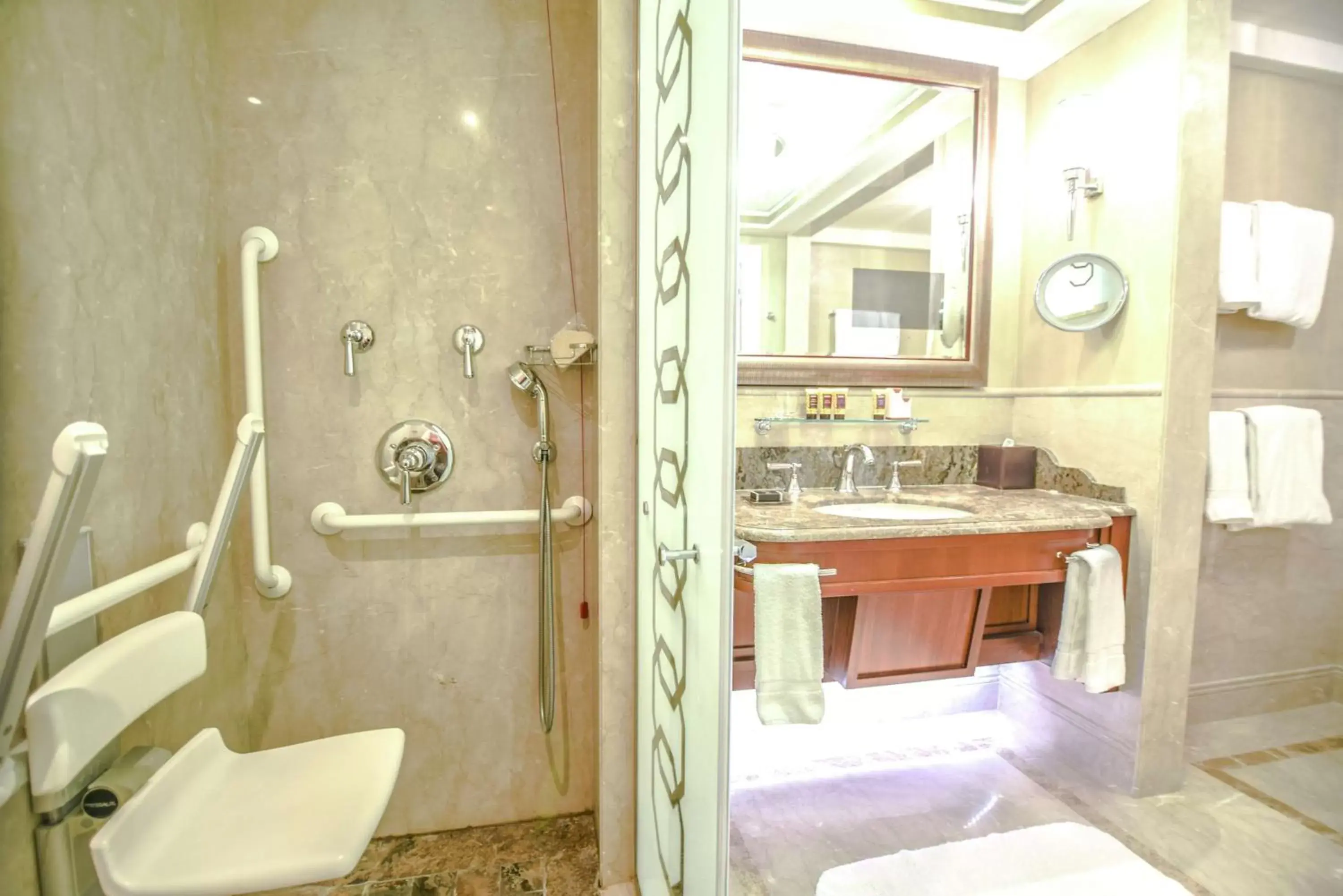 Bathroom in Waldorf Astoria Jerusalem