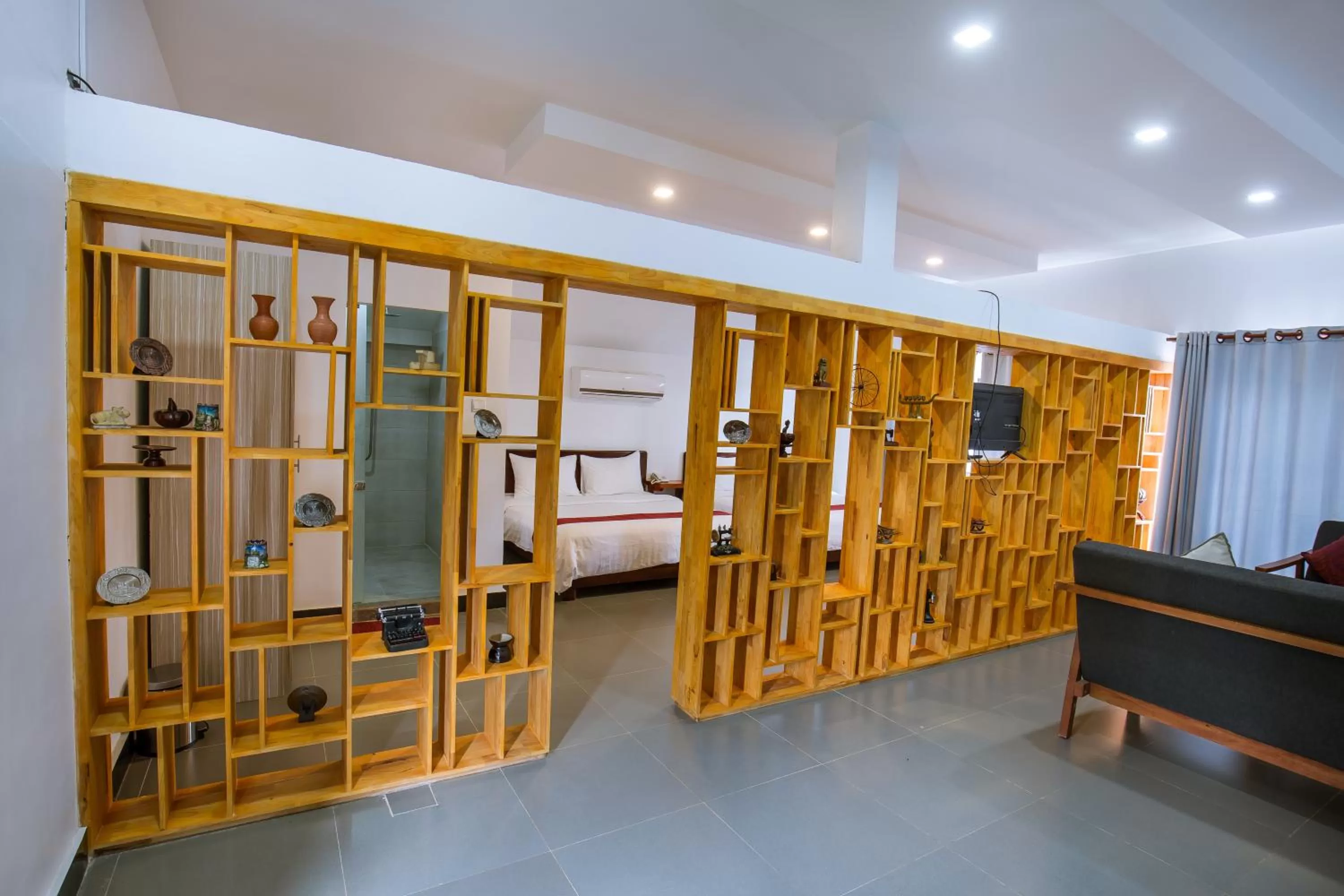 TV and multimedia, Bed in Sandy Clay Bungalows