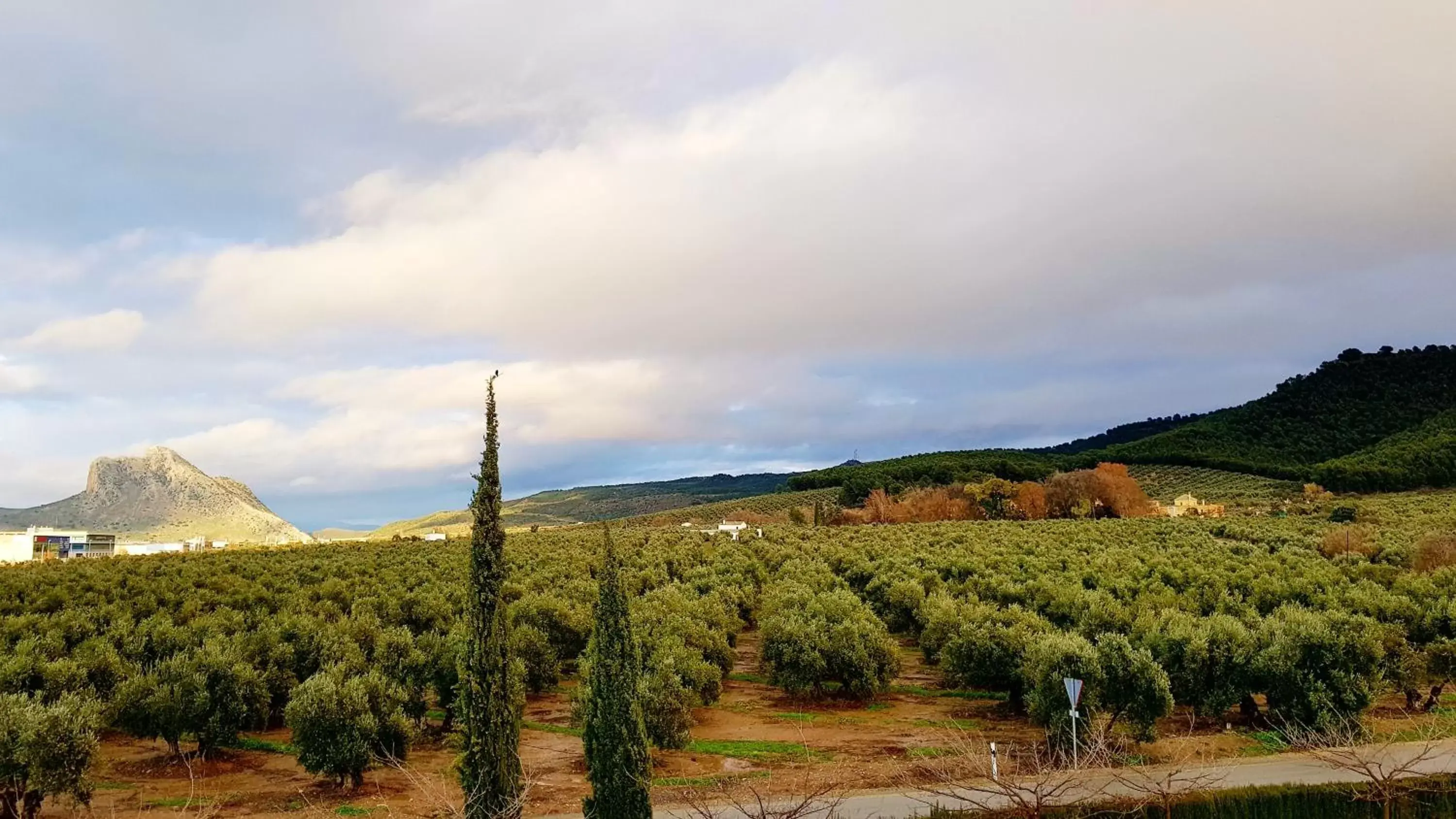 Landmark view in Los Dólmenes