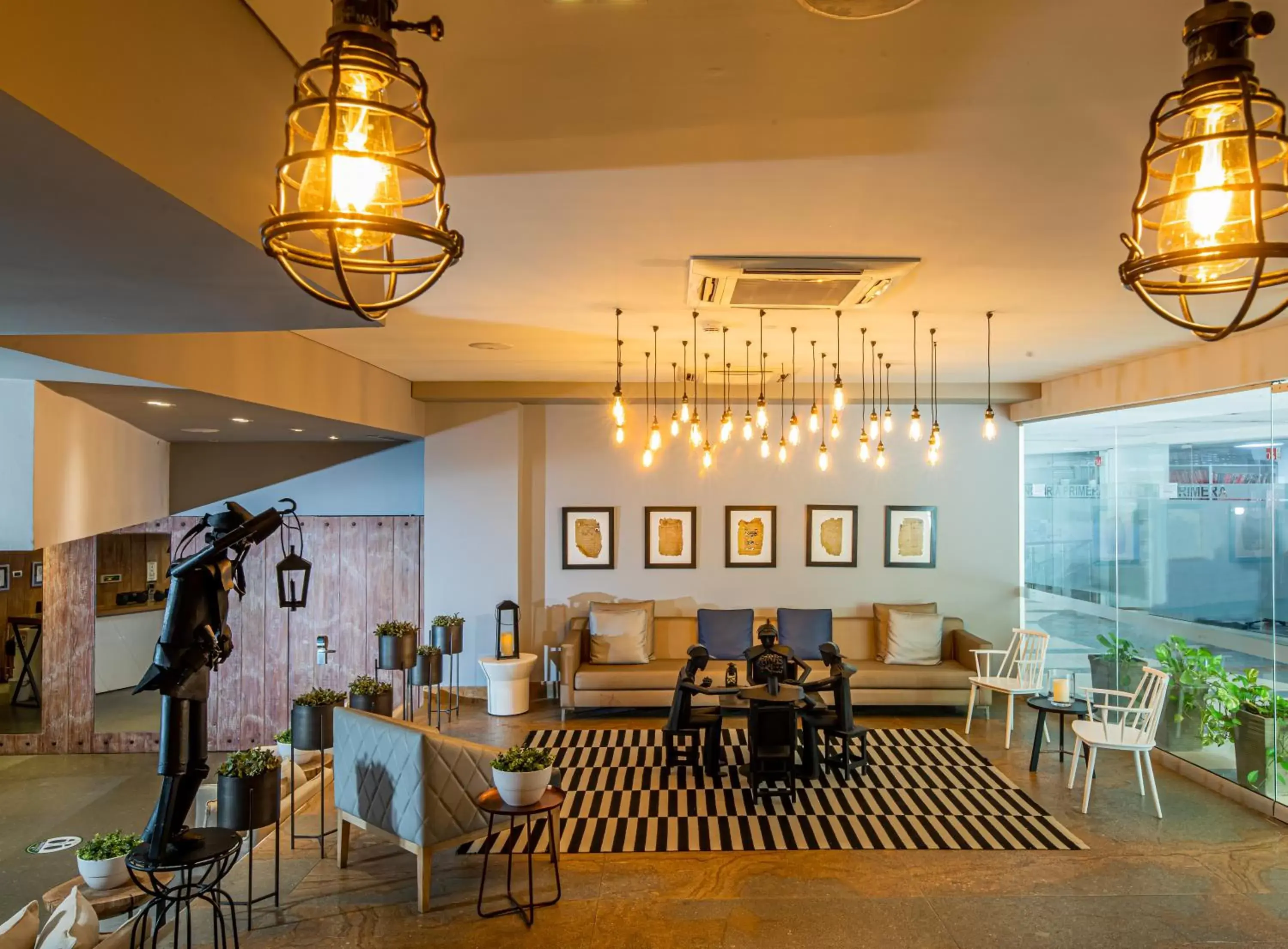 Lobby or reception, Restaurant/Places to Eat in GHL San Lazaro Art Hotel