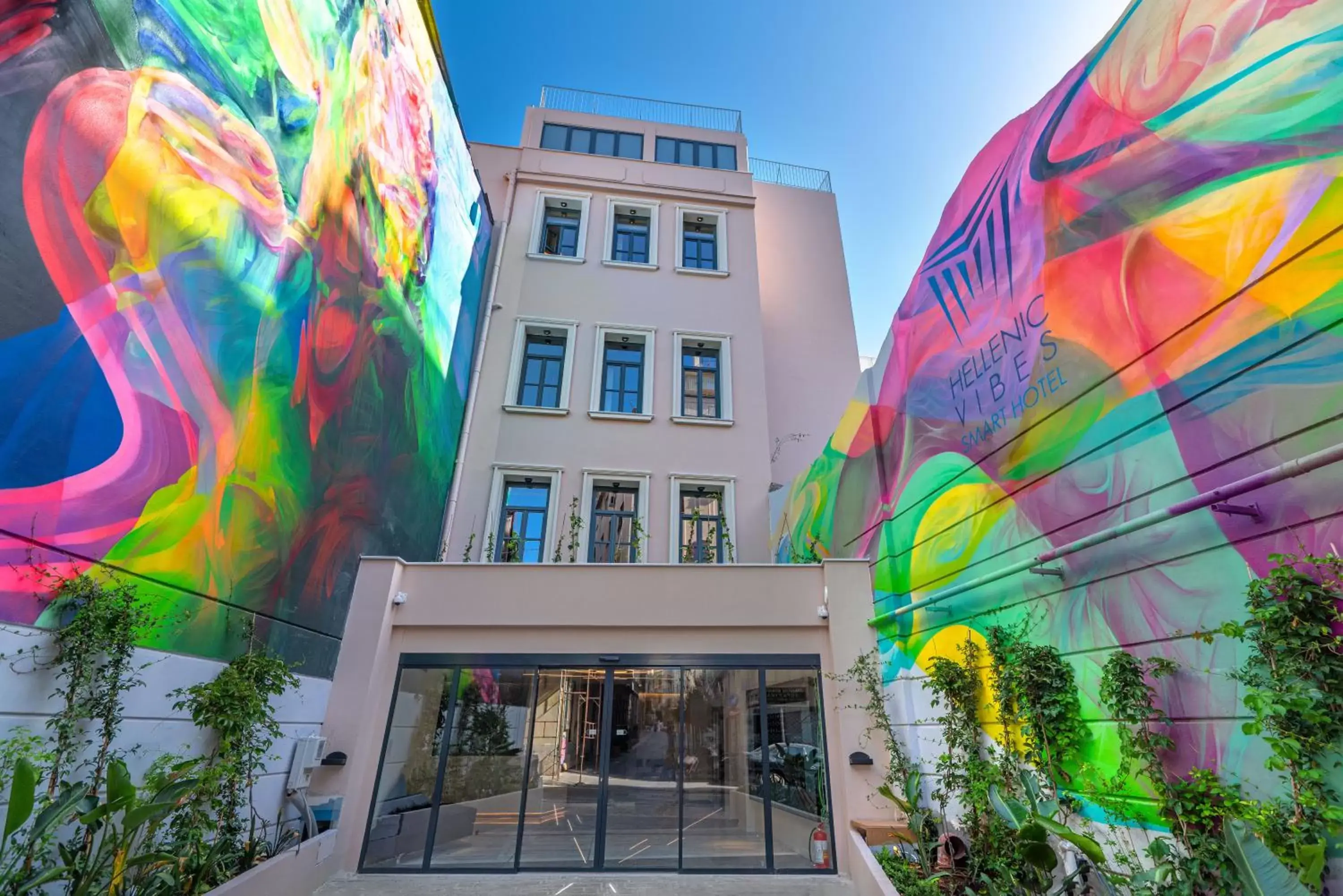 Property Building in Hellenic Vibes Smart Hotel