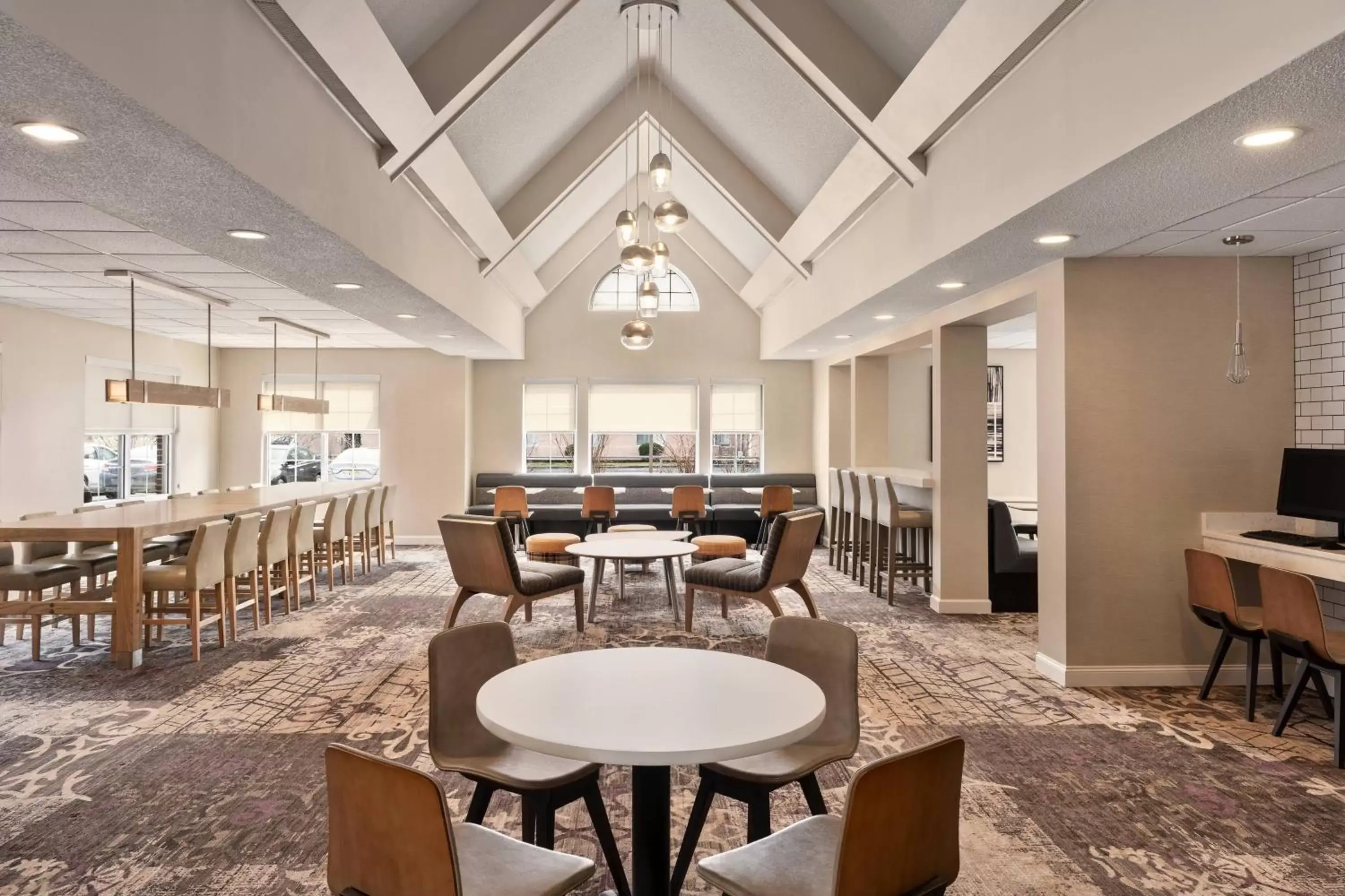 Lobby or reception, Restaurant/Places to Eat in Residence Inn Deptford
