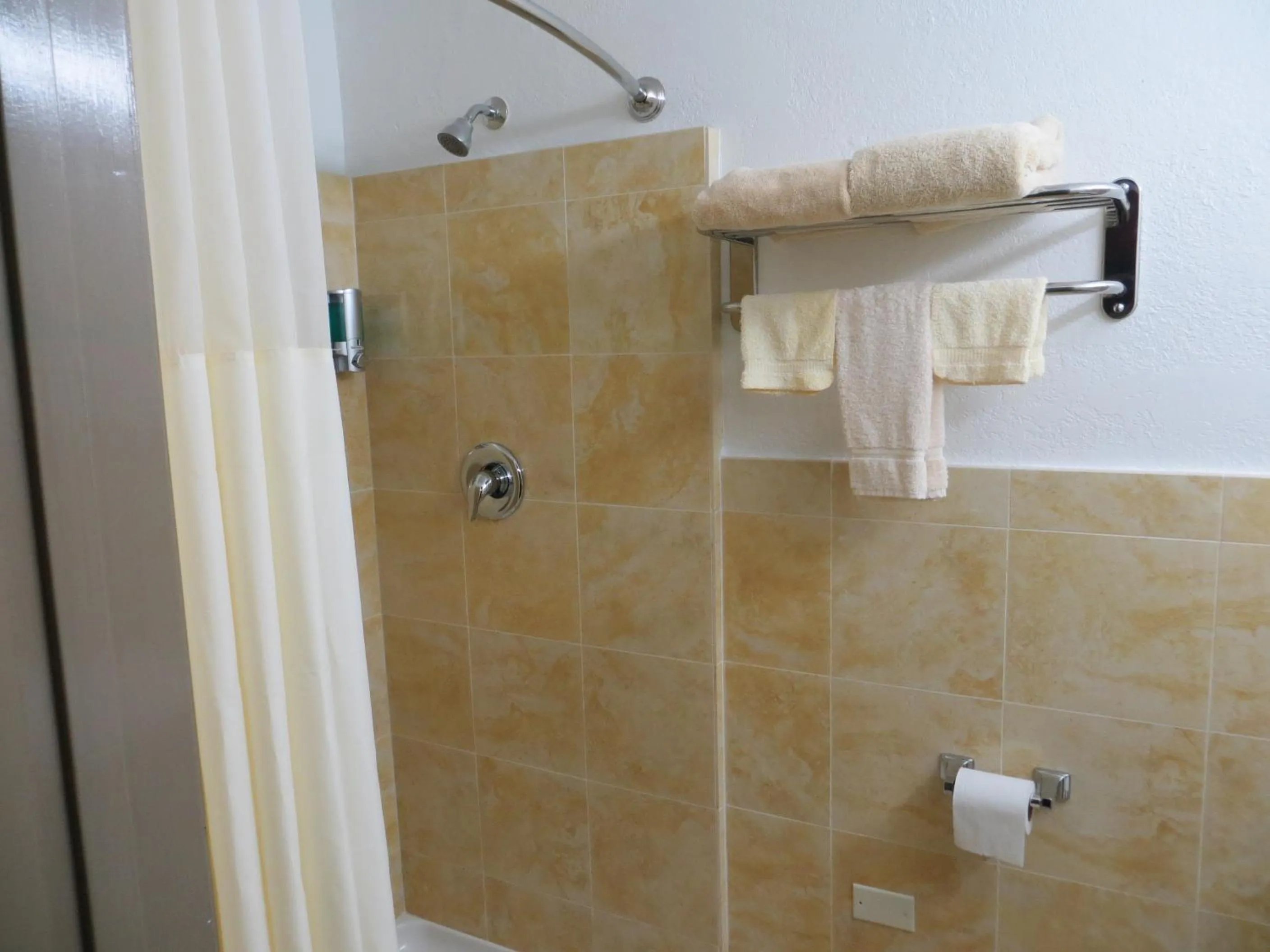 Shower in Budget Inn Lake Wales
