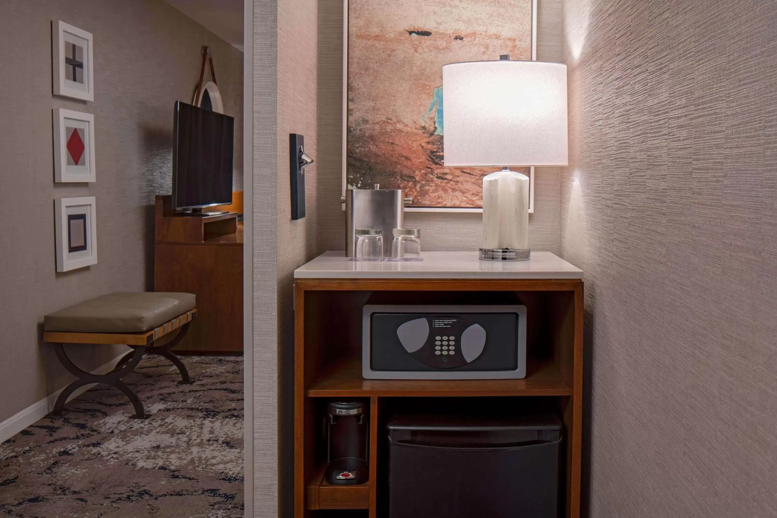 Bedroom in Hyatt Regency Mission Bay Spa and Marina