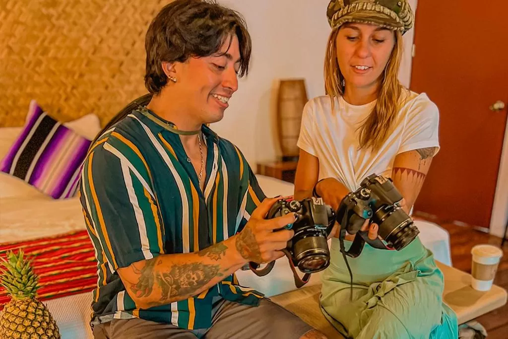 Bed in Hotel Villas Colibrí Suites & Bungalows