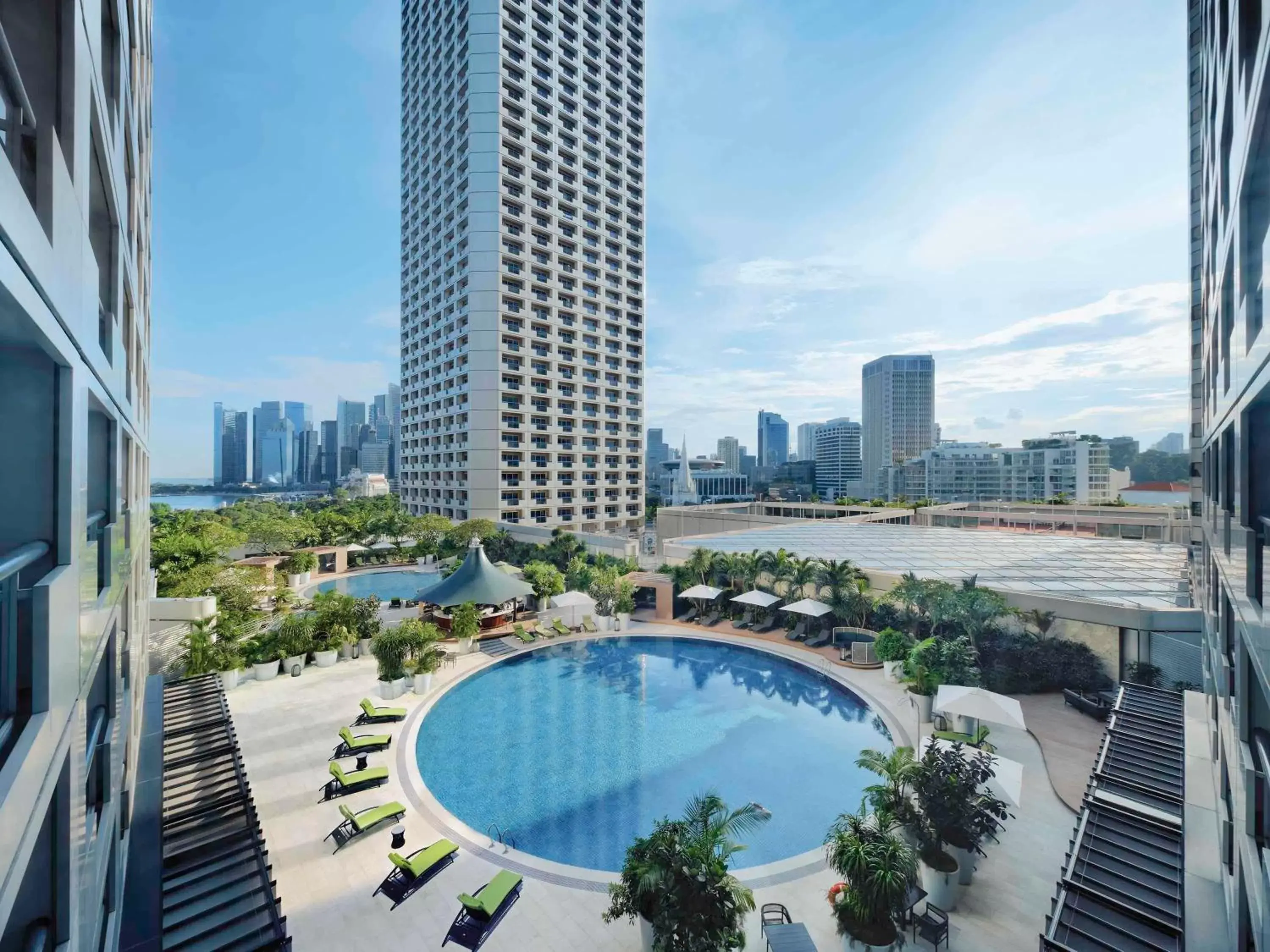 Pool View in Swissotel The Stamford