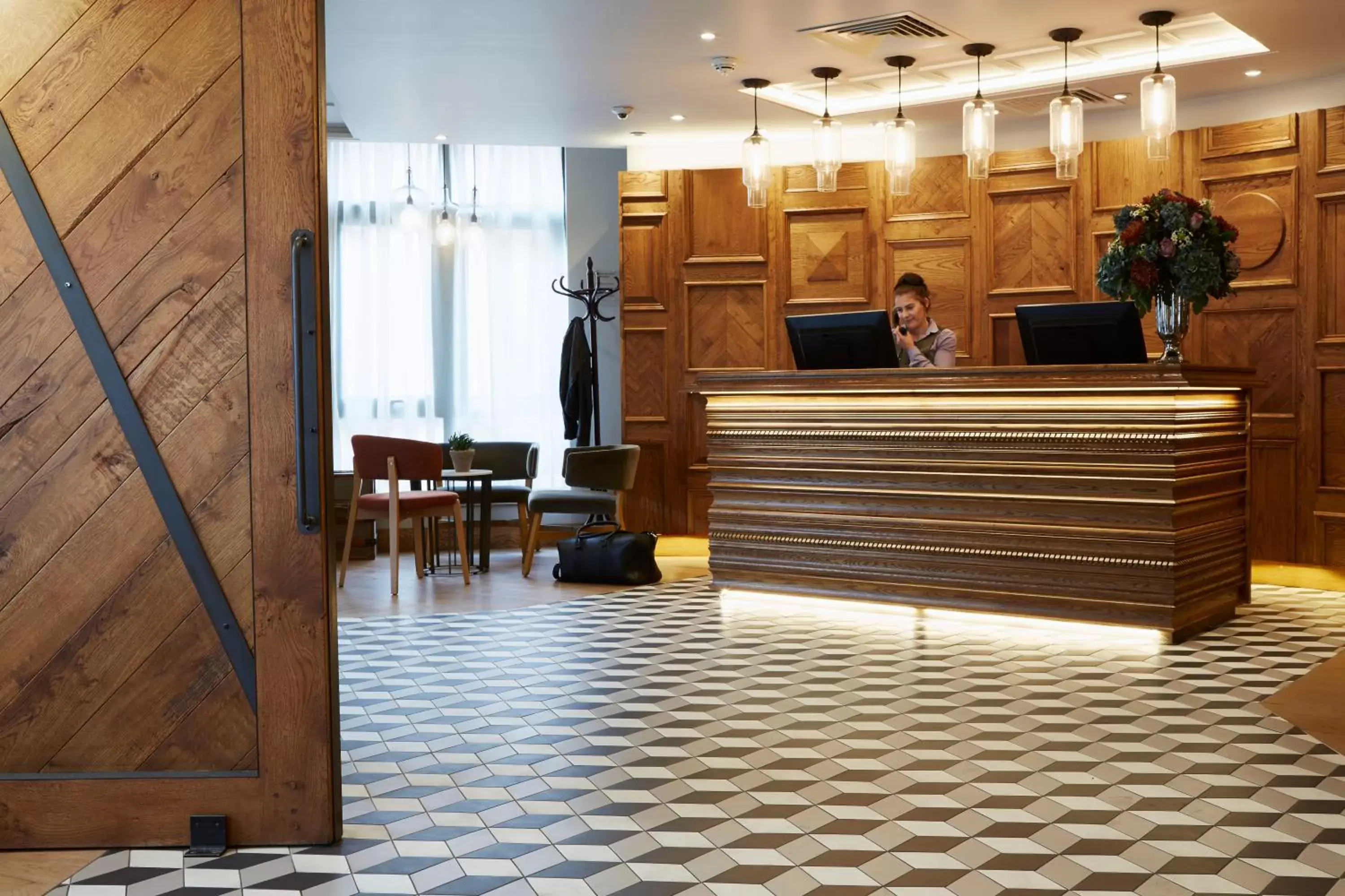 Property building, Lobby/Reception in Hotel Indigo York, an IHG Hotel