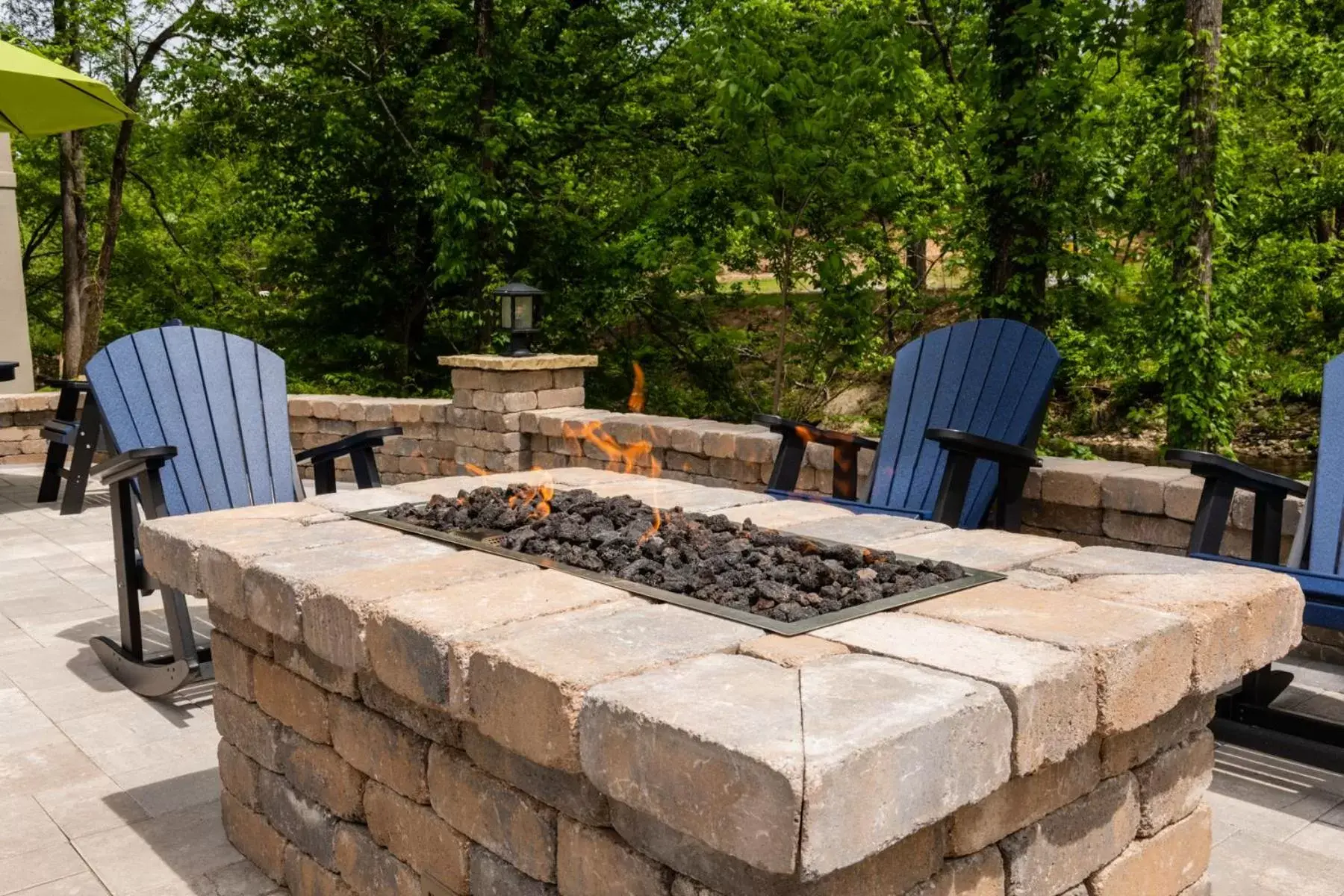 Patio in Twin Mountain Inn & Suites