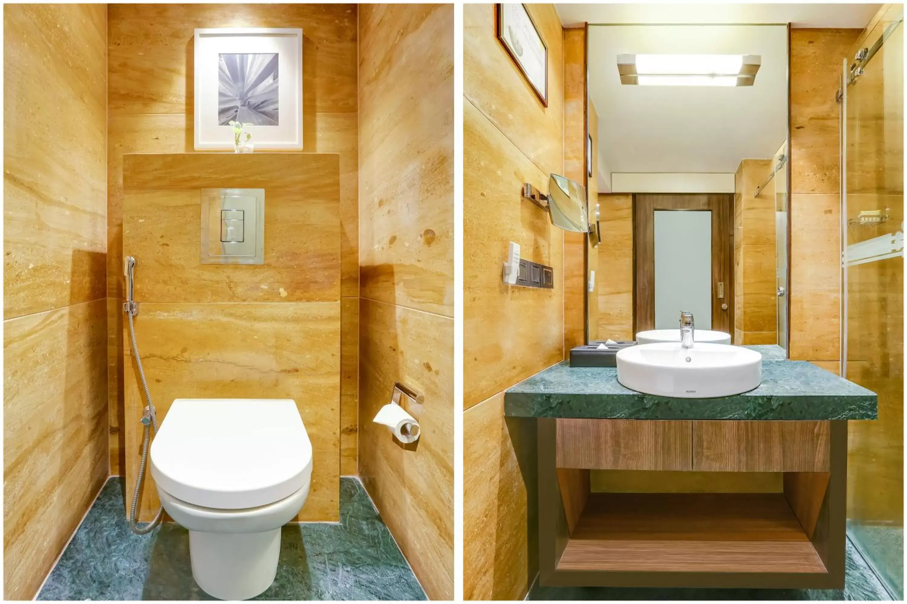 Bathroom in Lemon Tree Hotel Viman Nagar Pune