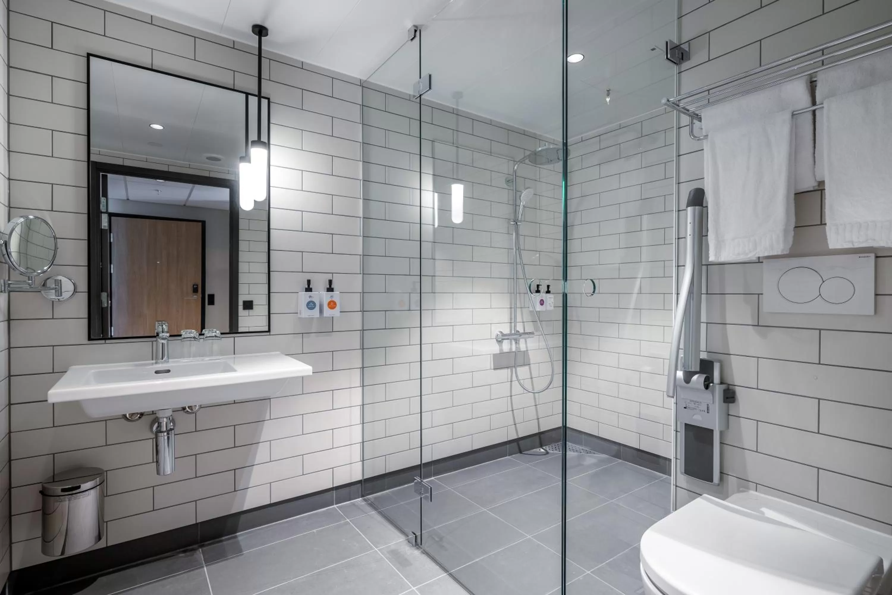 Bathroom in Quality Hotel Harstad