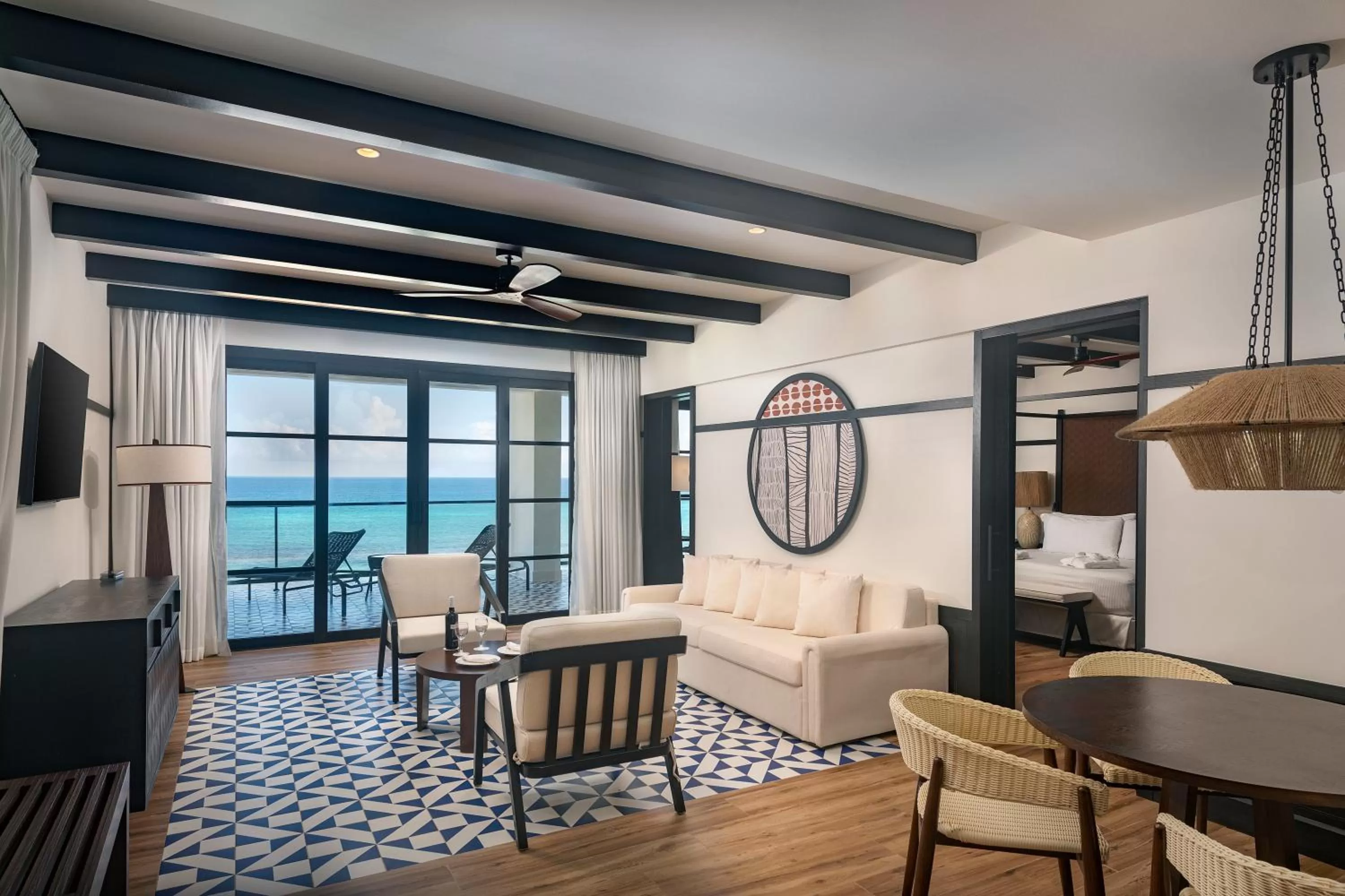 Living room in Ocean Eden Bay - Adults Only - All Inclusive