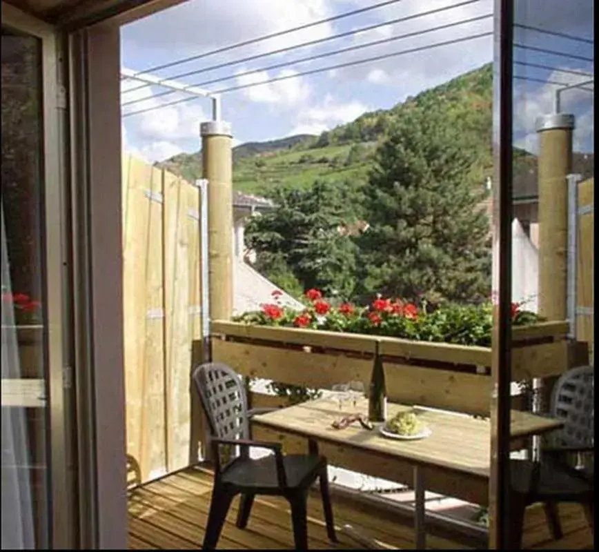 Balcony/Terrace in Hotel Les Remparts