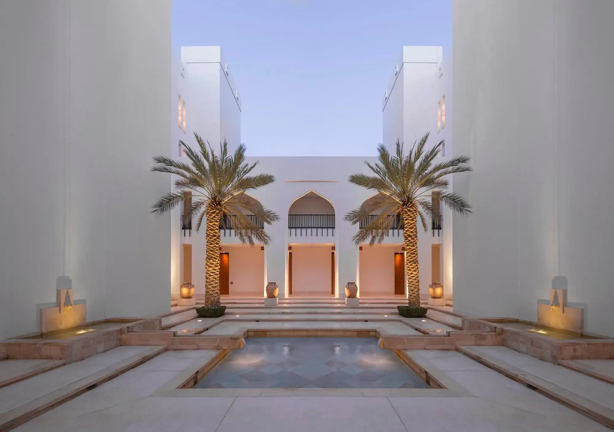 Property building in The Chedi Muscat Property building in The Chedi Muscat