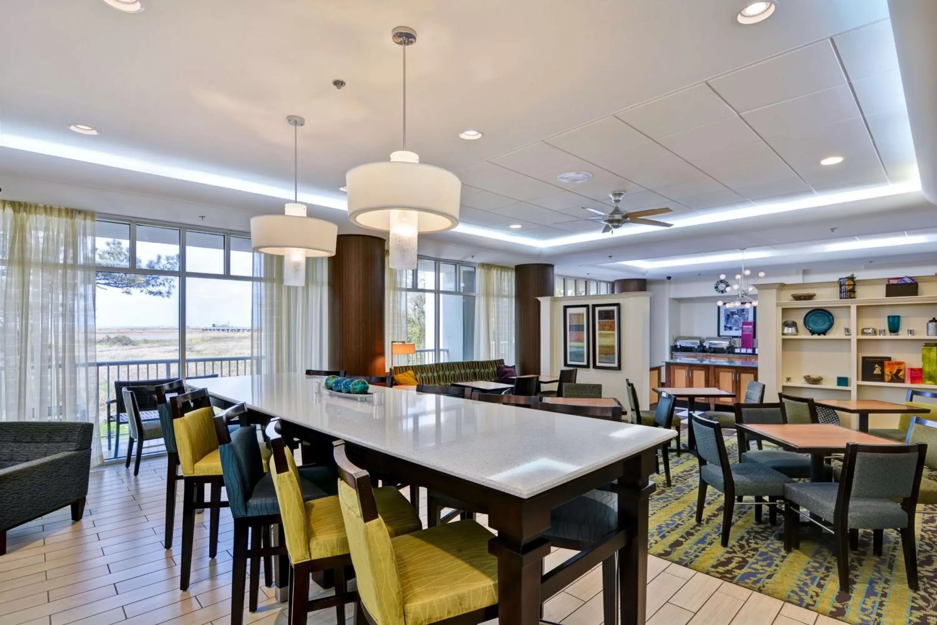 Dining area, Restaurant/Places to Eat in Hampton Inn Mobile/East Bay