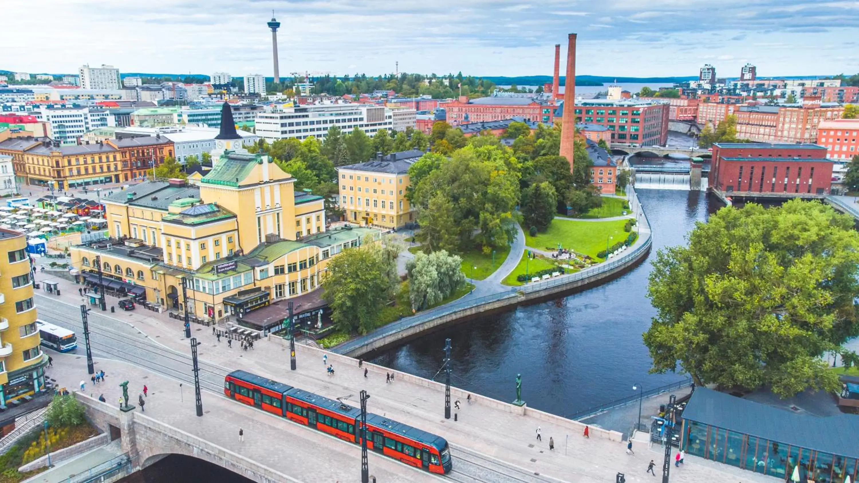 Bird's eye view in Original Sokos Hotel Ilves Tampere