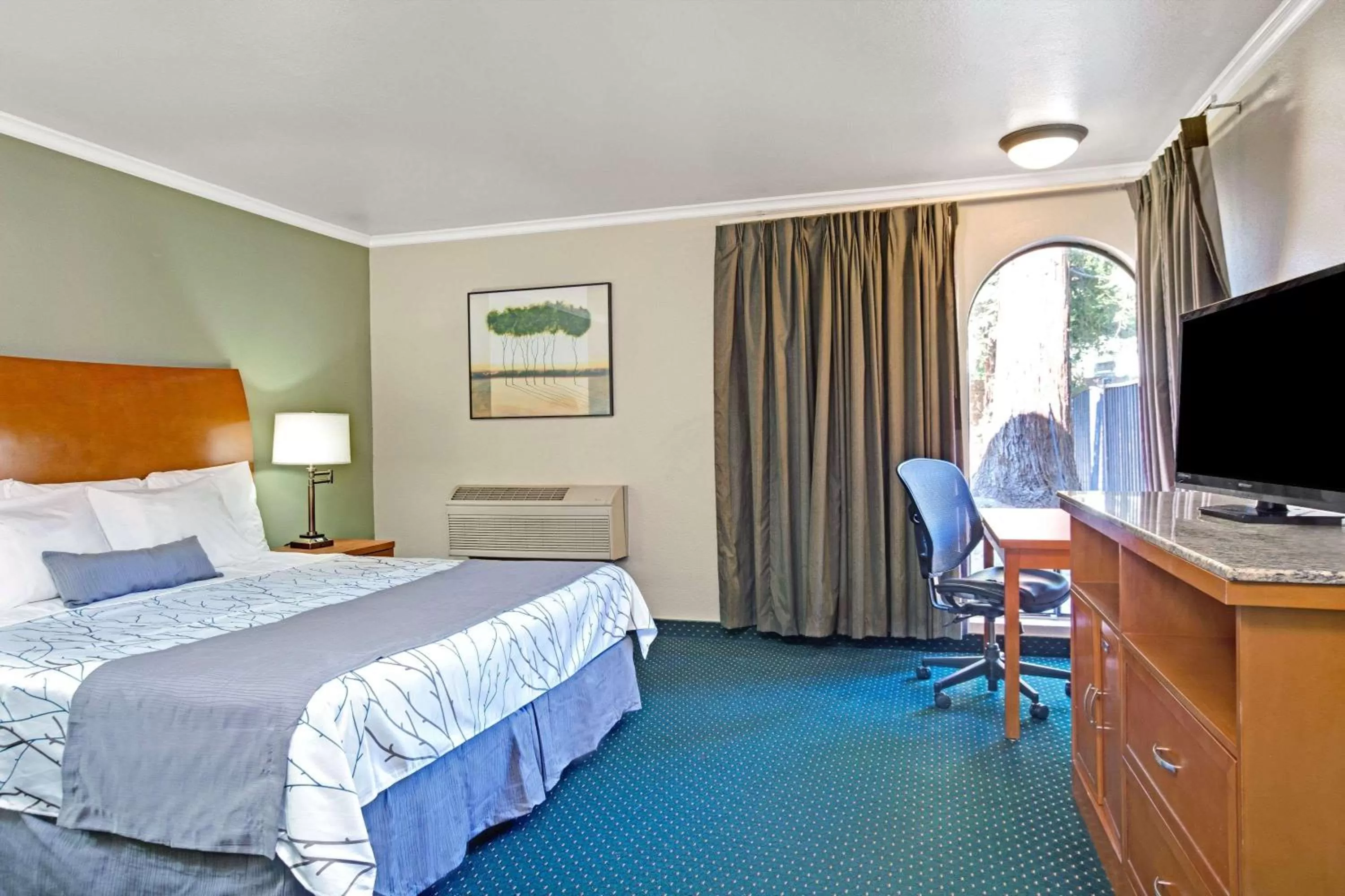 Photo of the whole room, Bed in Days Inn by Wyndham San Jose Convention Center