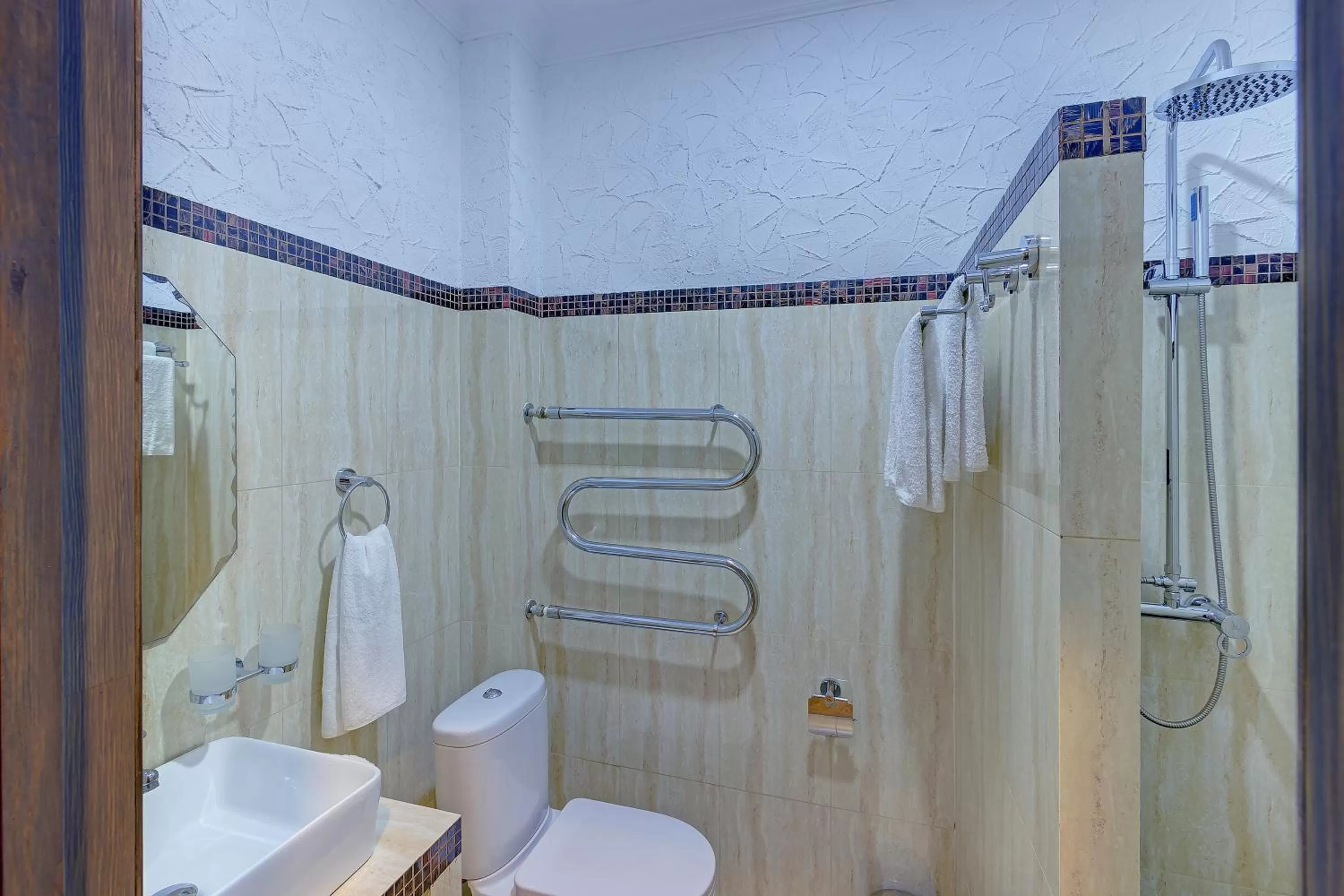 Toilet in Resident Hotel Almaty