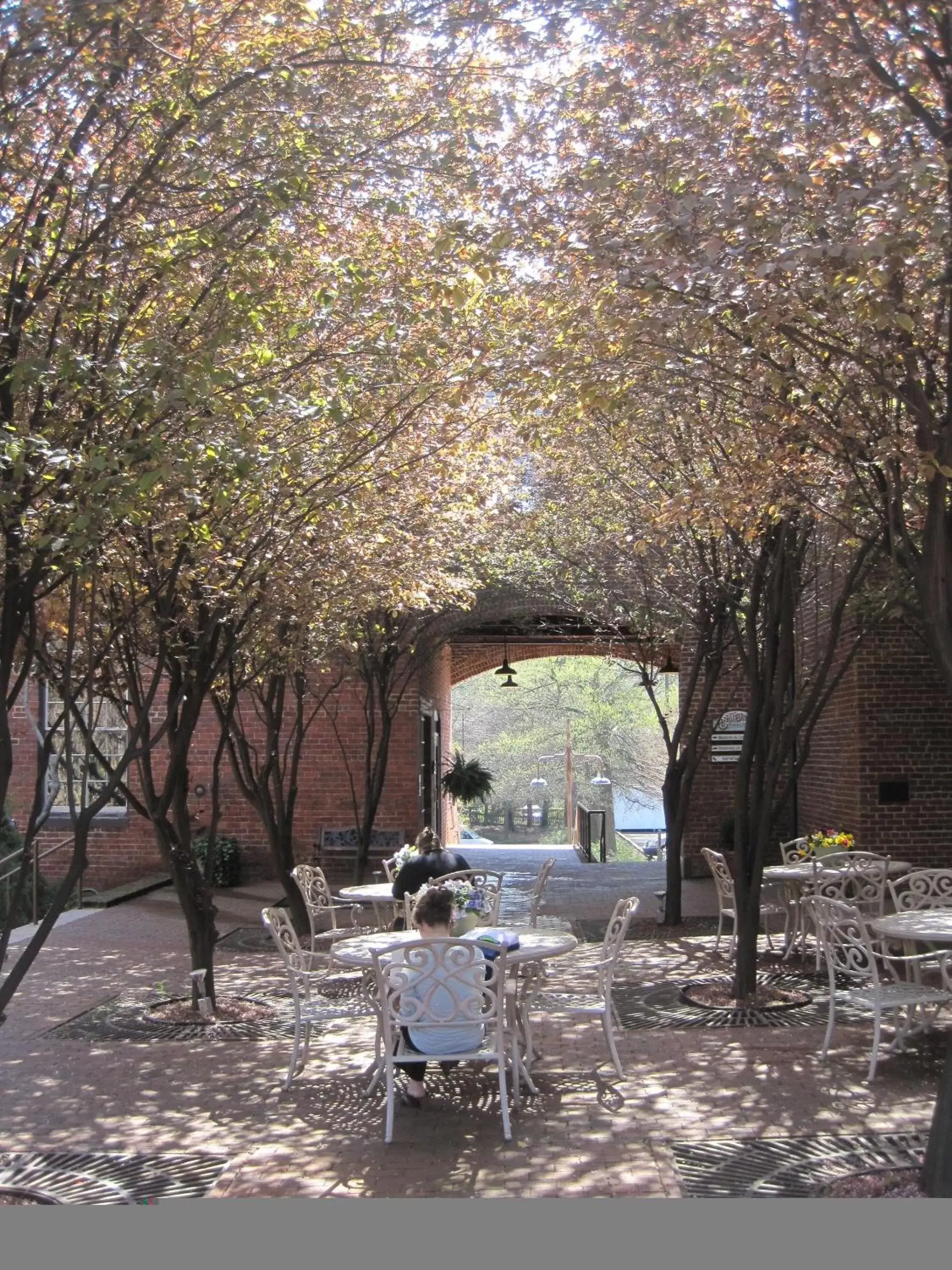 Patio in The Historic Brookstown Inn, Trademark Collection by Wyndham