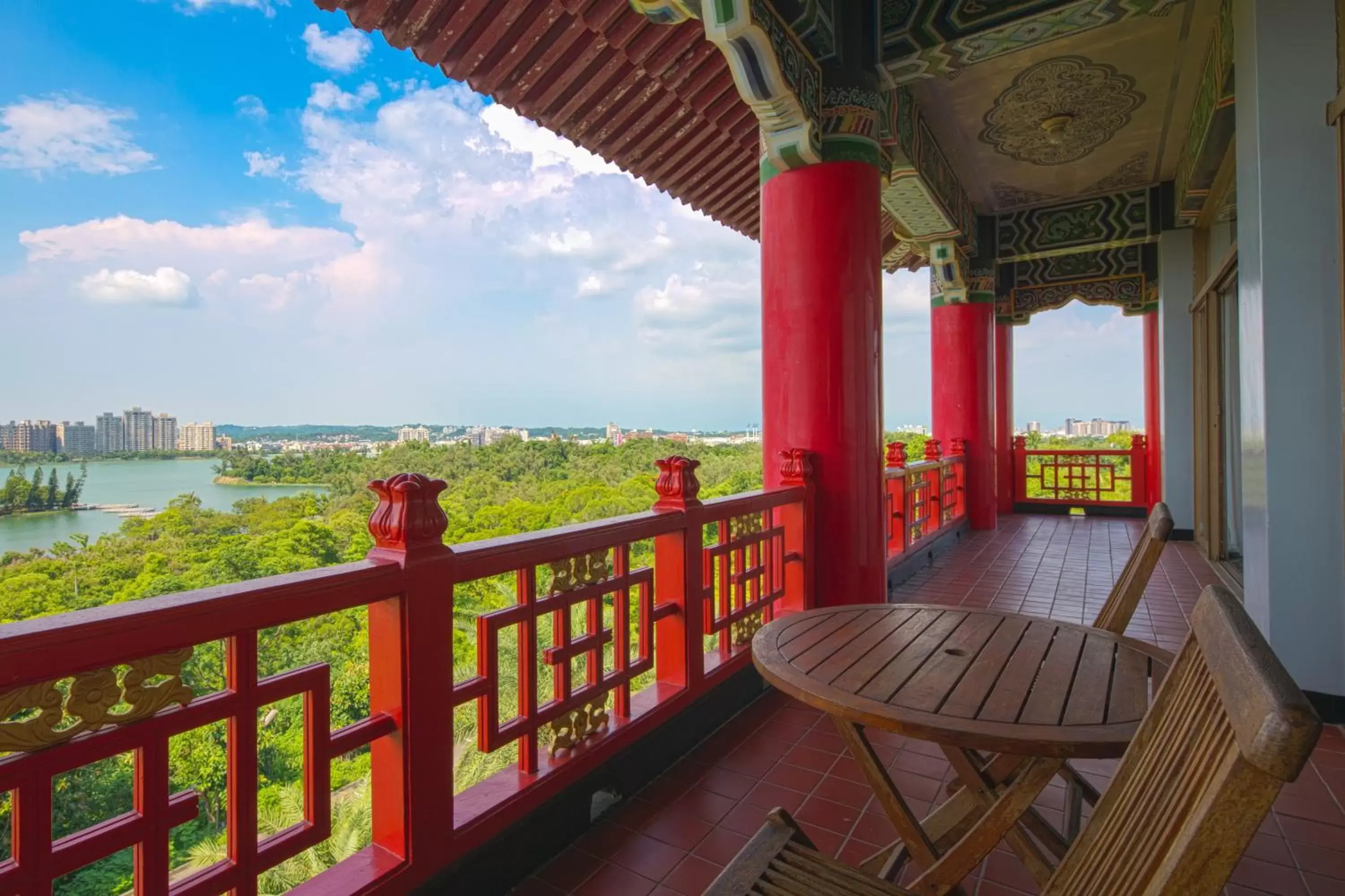 Balcony/Terrace in The Grand Hotel Kaohsiung