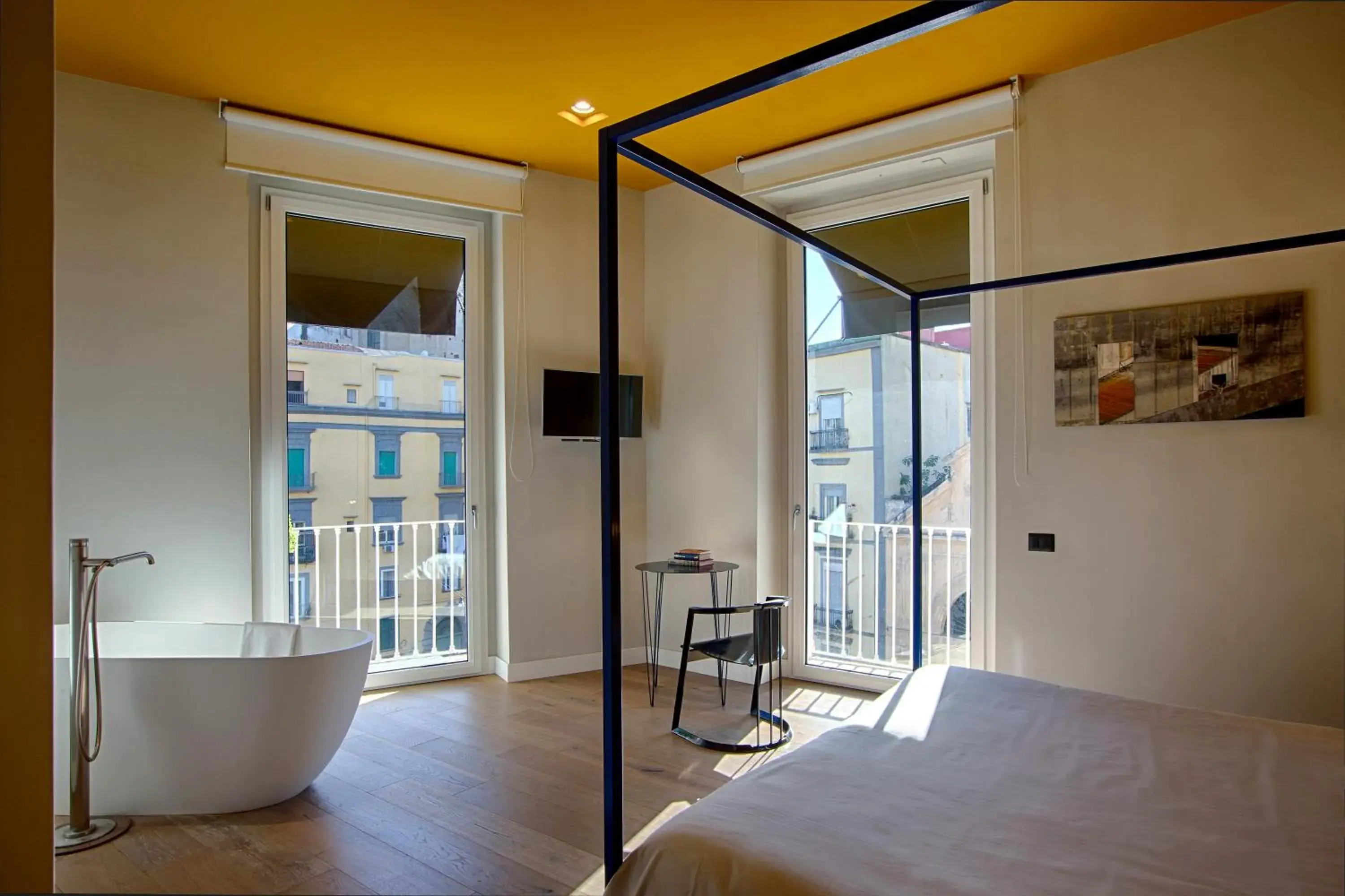 Bedroom in Casa Pacifico Napoli