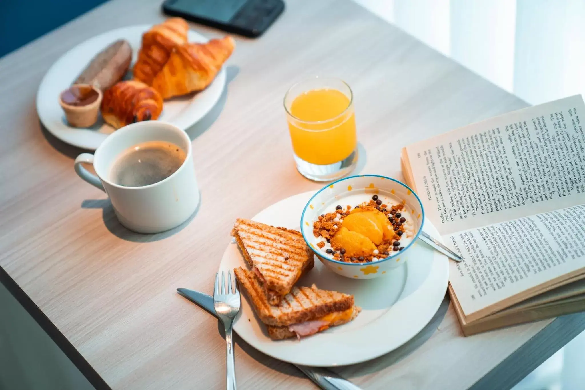 Buffet breakfast, Breakfast in ibis Styles Beauvais