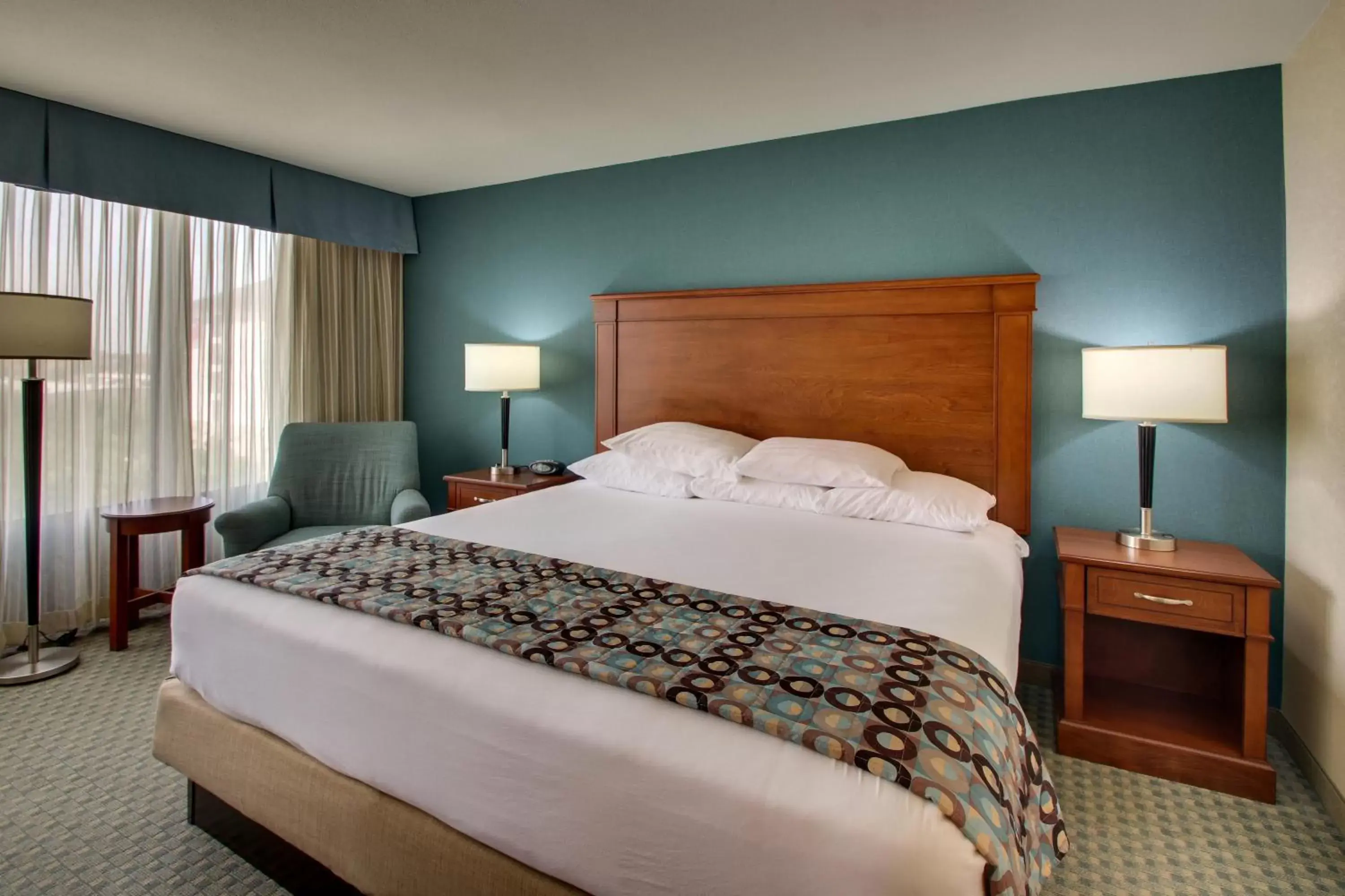 Bed in GreenTree Hotel - Houston Hobby Airport