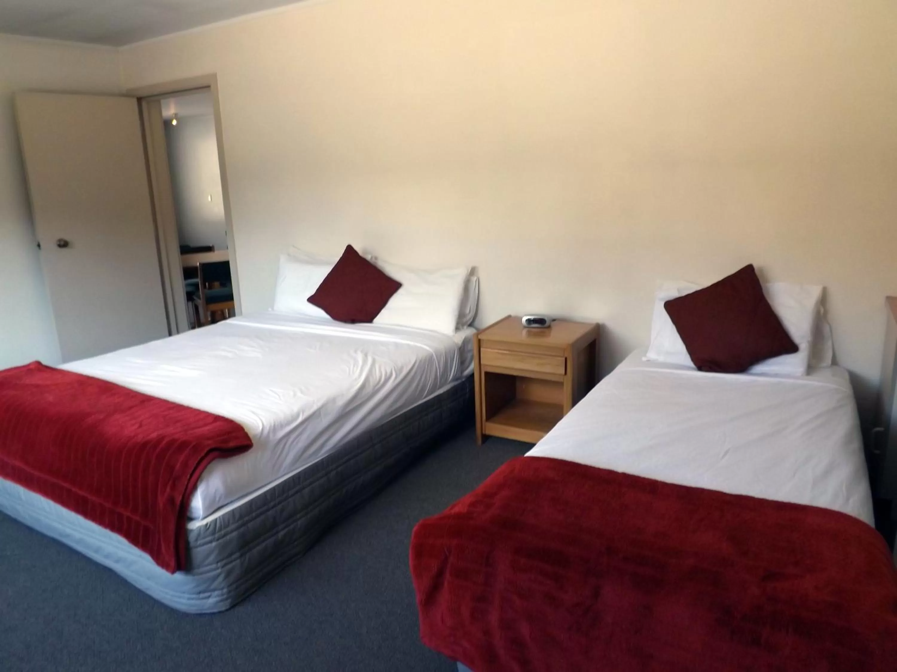 Bed in Karaka Tree Motel