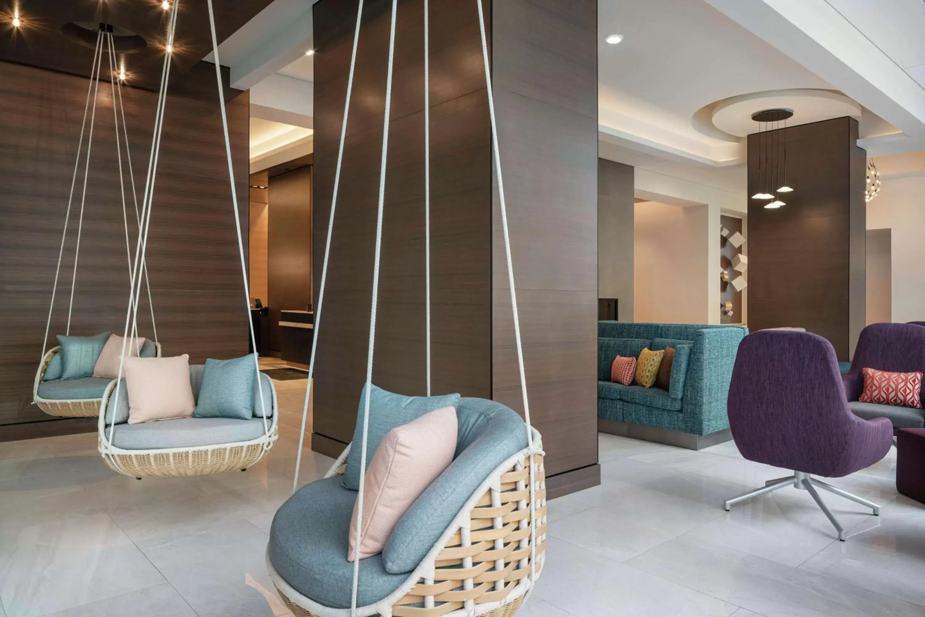 Lobby or reception in Home2 Suites By Hilton Denver Downtown Convention Center Lobby or reception in Home2 Suites By Hilton Denver Downtown Convention Center