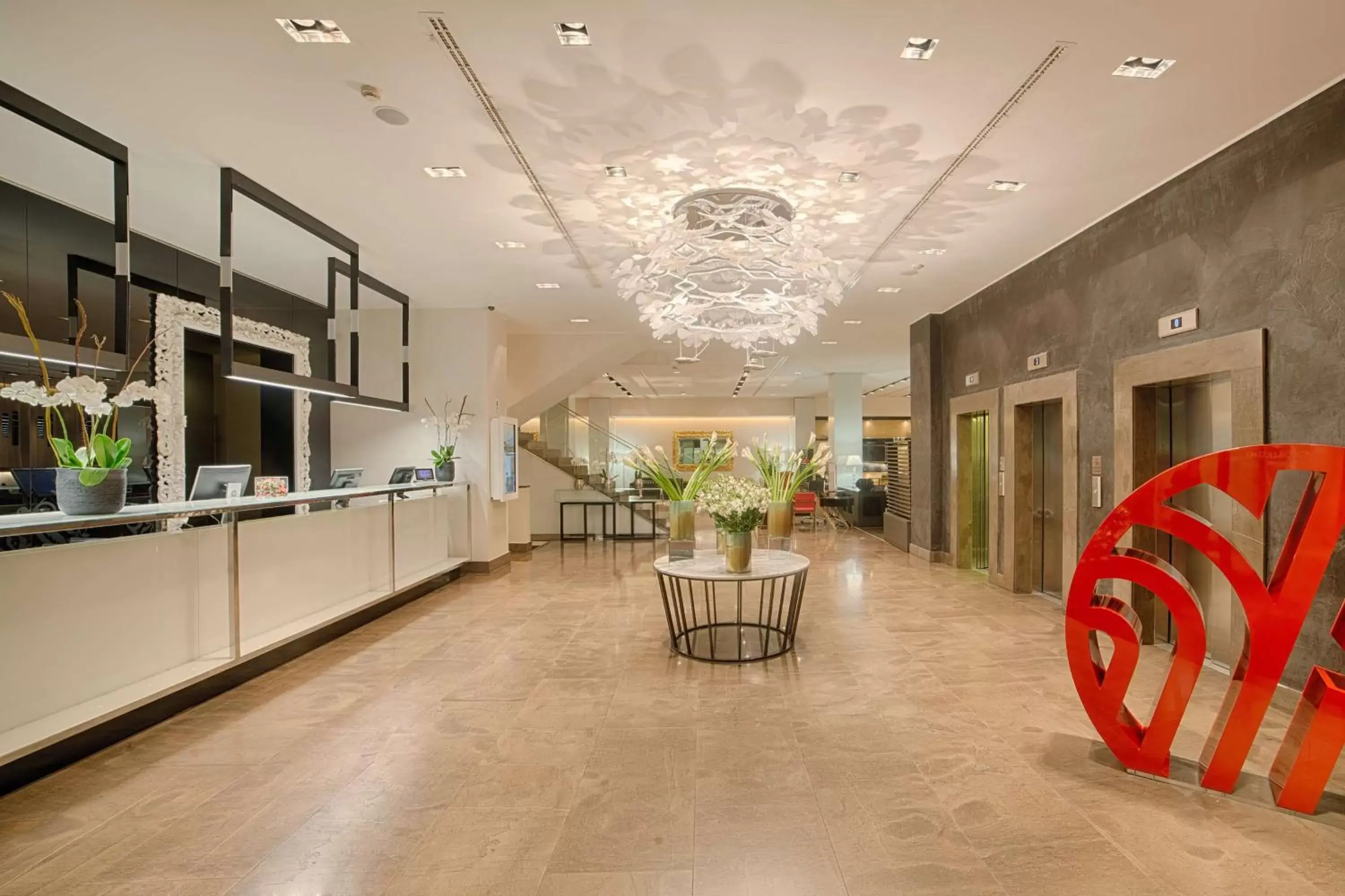 Lobby or reception in NH Collection Milano President