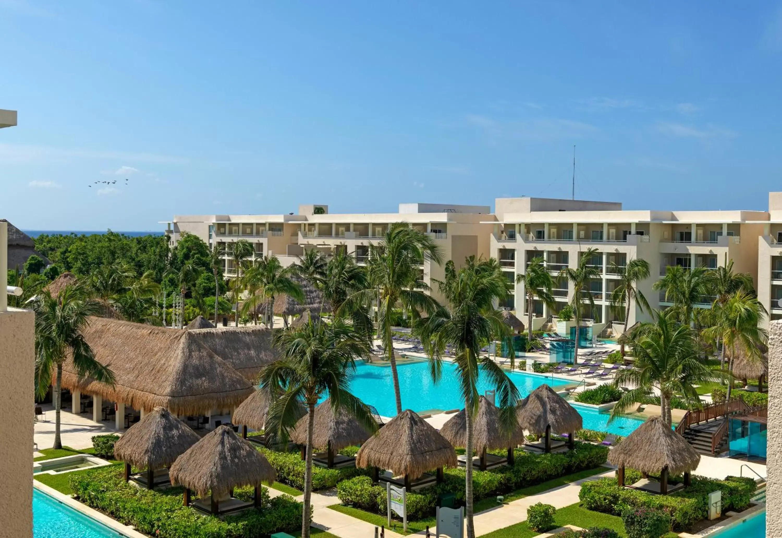 Swimming pool, Pool View in Paradisus Playa del Carmen All Inclusive