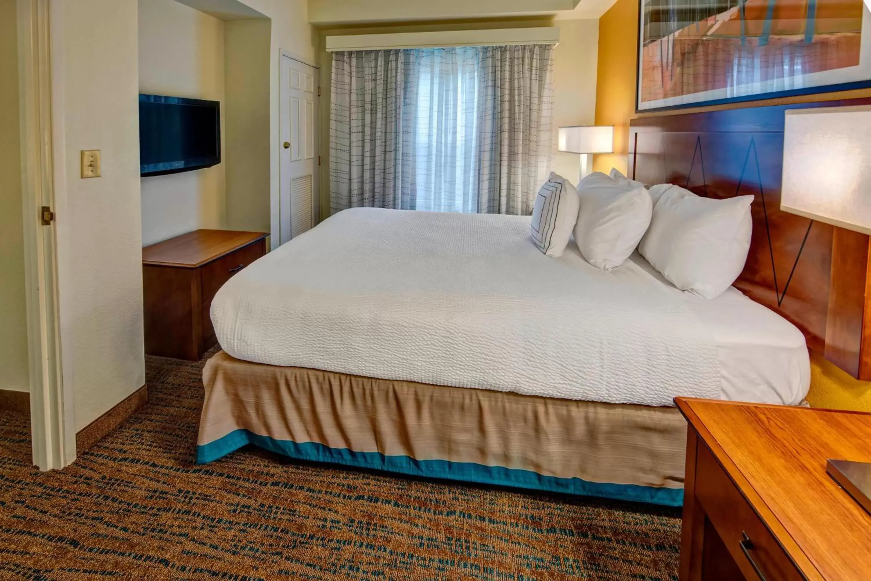 Bedroom, Bed in Residence Inn by Marriott Memphis Southaven