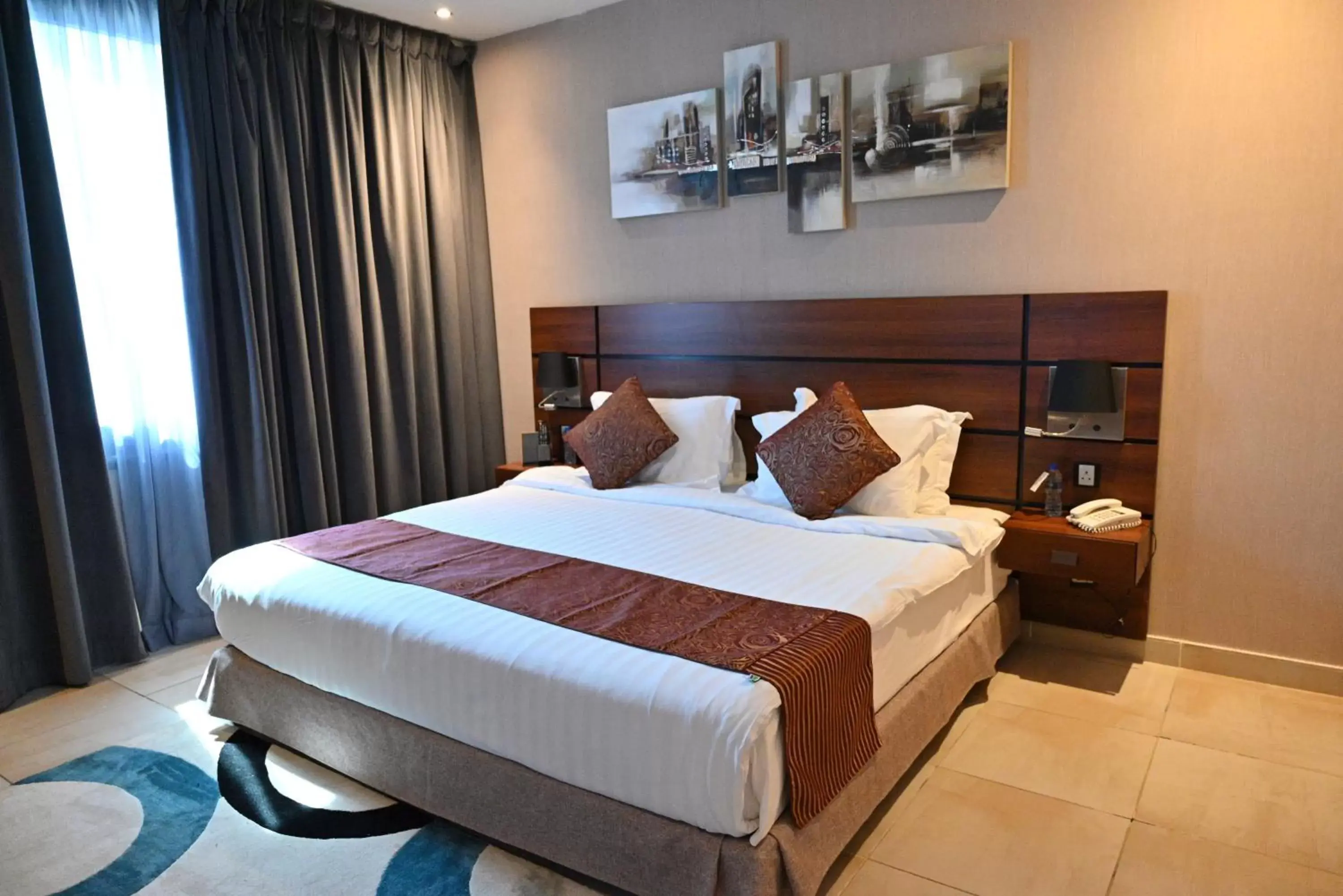 Bed in Q Suites Jeddah by EWA - Managed by HMH