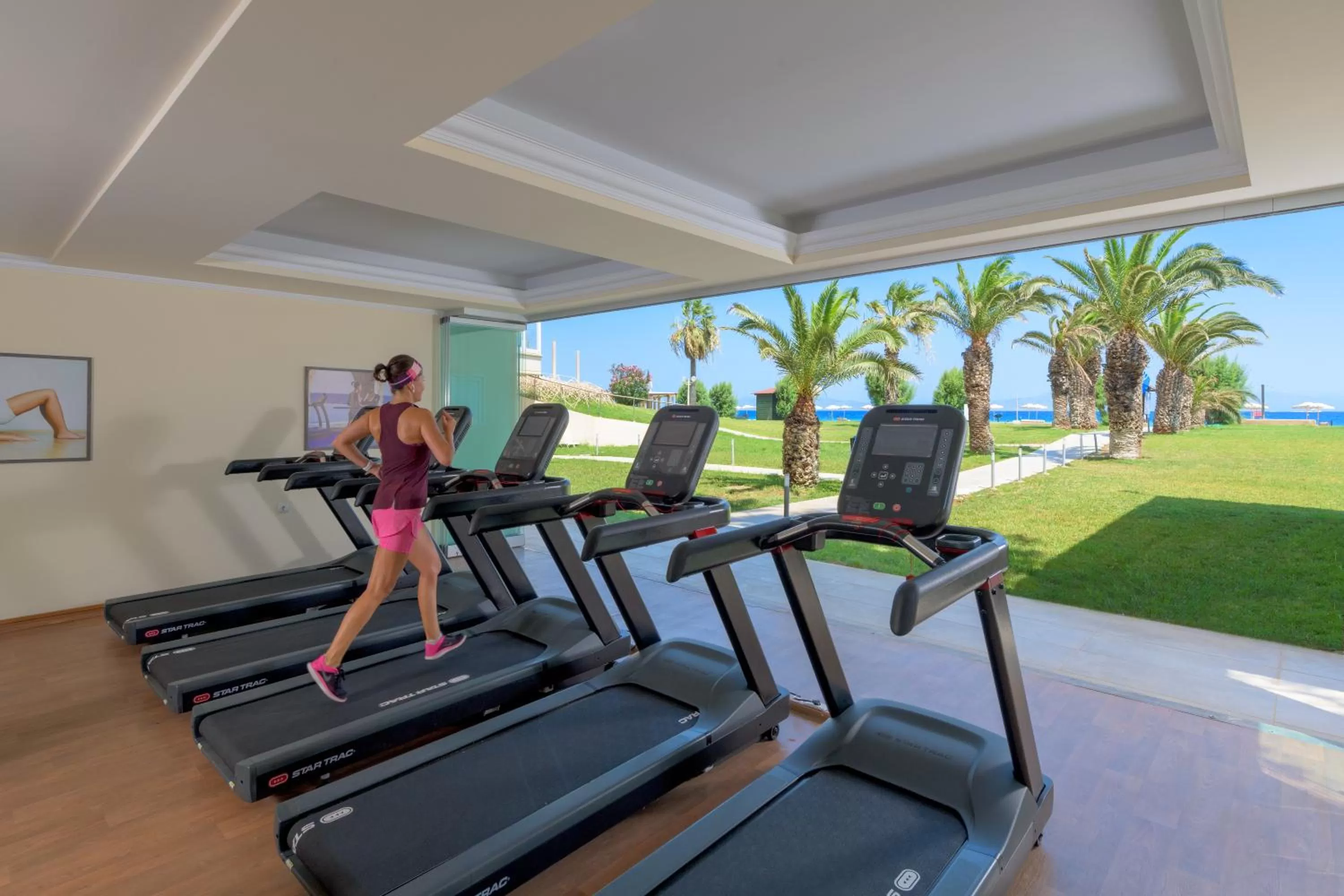 Fitness centre/facilities in Sun Beach Resort
