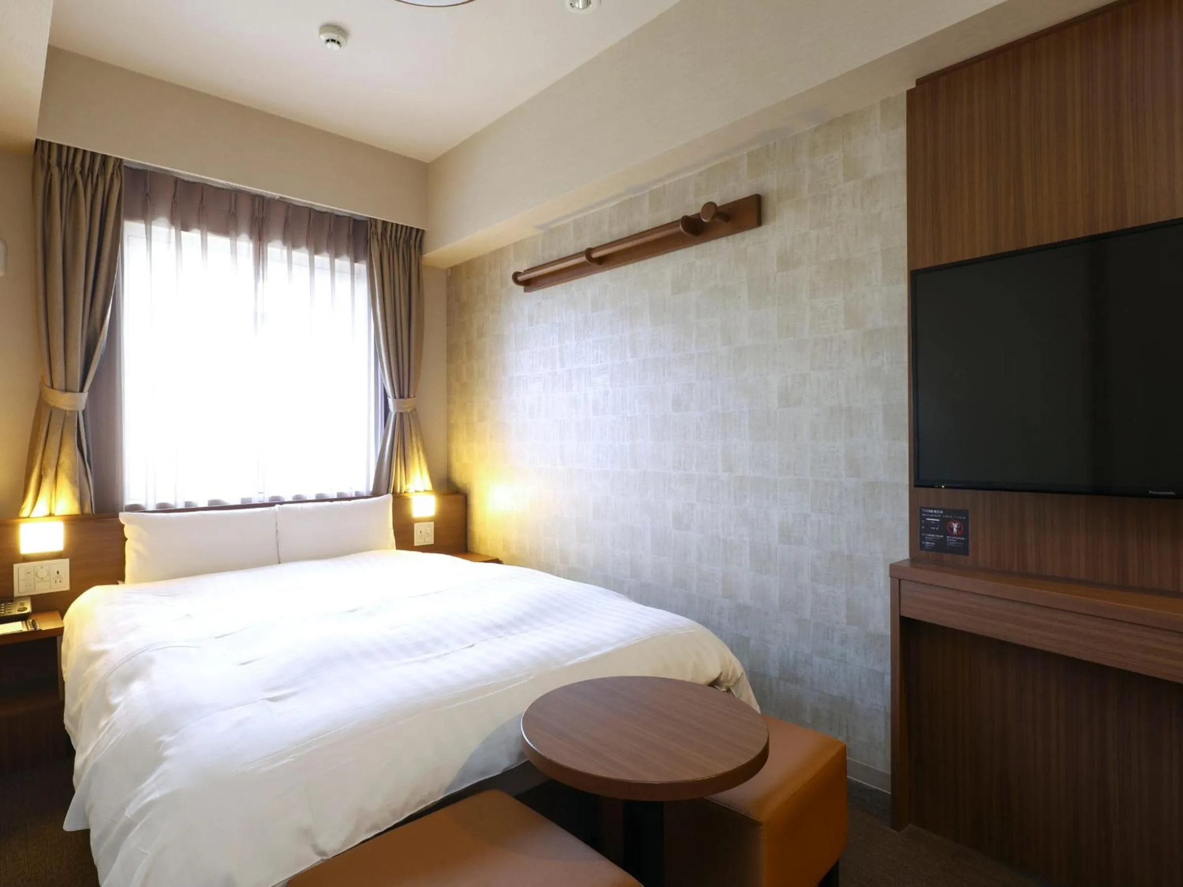 Bed in Dormy Inn Tokyo Hatchobori - Natural Hot Spring