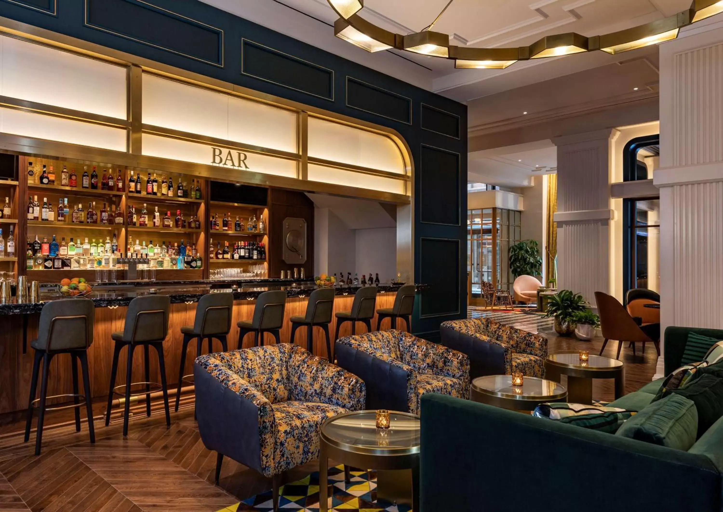 Lounge or bar, Lounge/Bar in Canopy By Hilton Philadelphia Center City